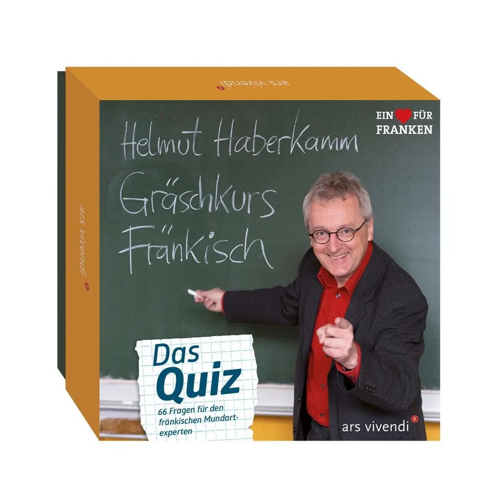ars vivendi Spiel Gräschkurs Fränkisch - Das Quiz