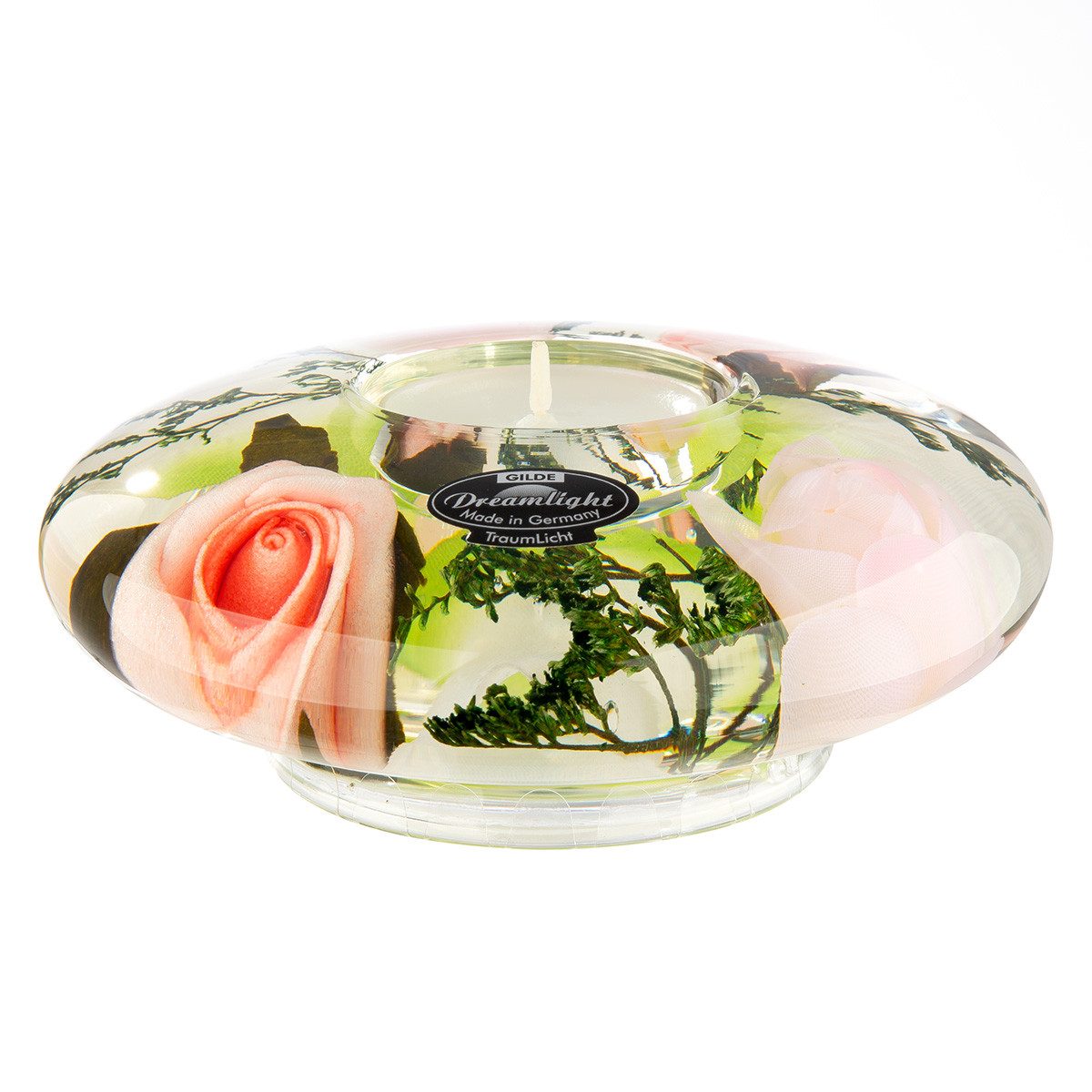 GILDE Teelichthalter Dreamlight Teelichtleuchter Ufo Medium „Isabella“ (1 St)