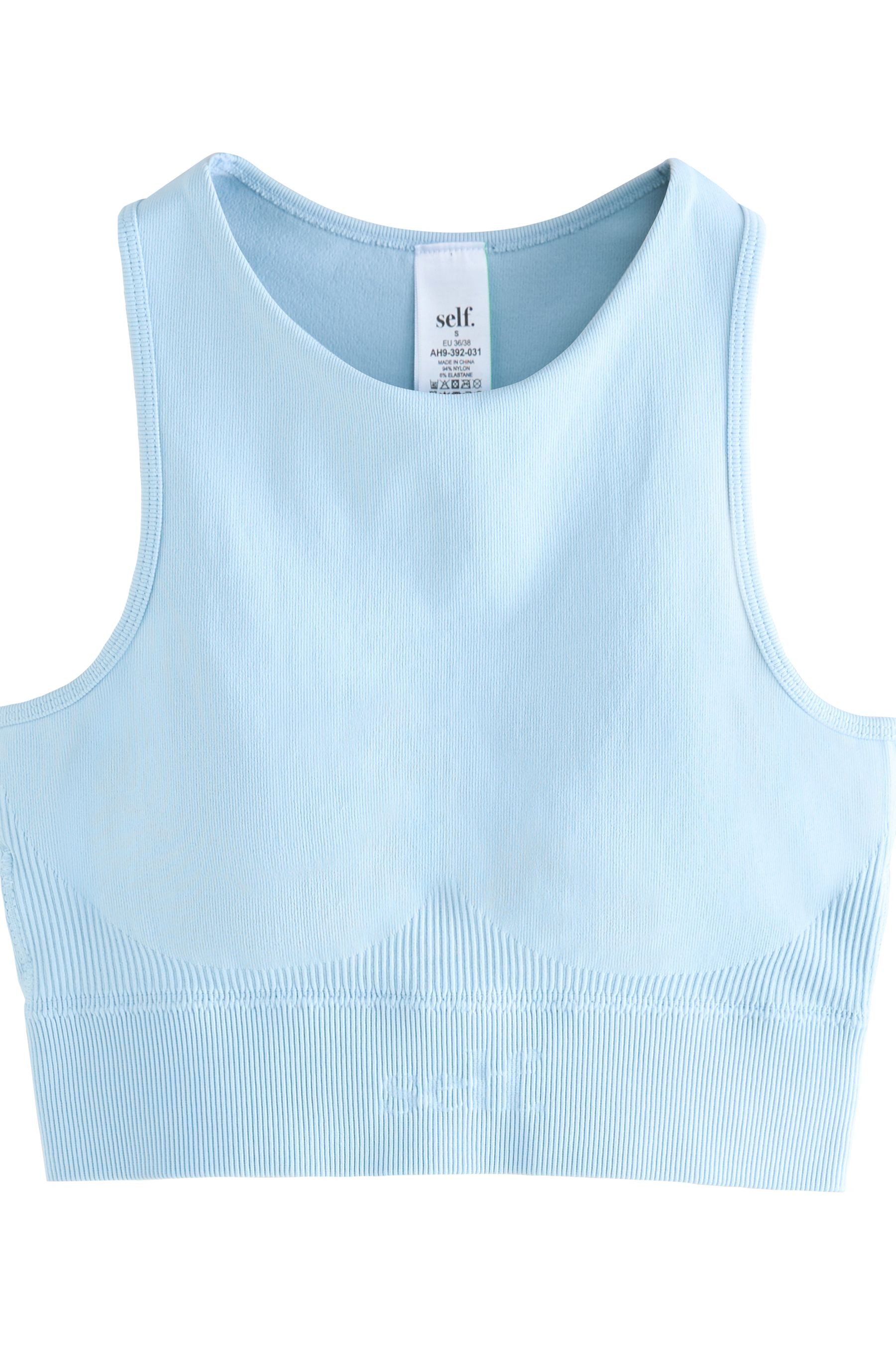 self Crop-Top Self. Nahtloses Crop Fit Sport-Top (1-tlg) günstig online kaufen