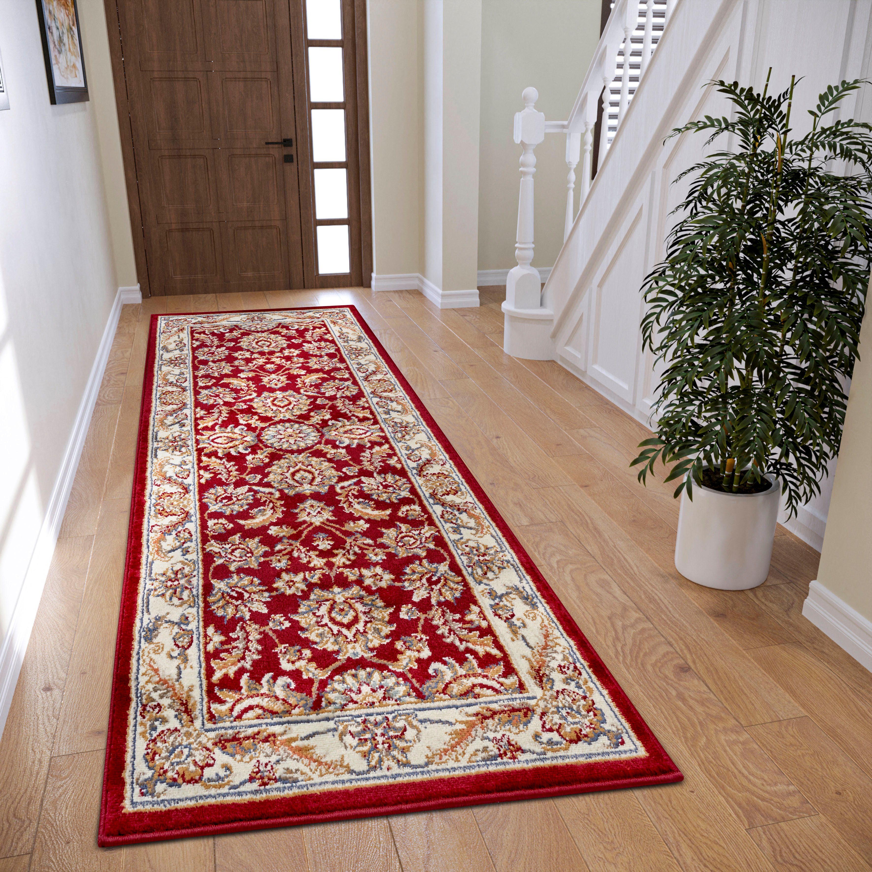 Läufer Orient Teppich Reni, HANSE Home, rechteckig, Höhe: 8 mm,  strapazierfähig, robust, pflegeleicht, geeignet für Fußbodenheizung