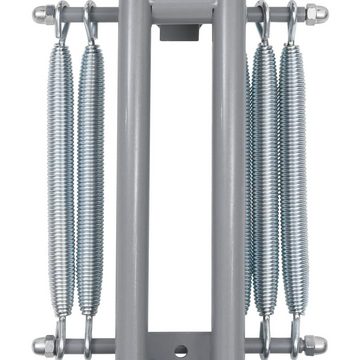 vidaXL Bauchmuskelmaschine vidaXL Bauchtrainer in L-Form mit Elastischen Bändern