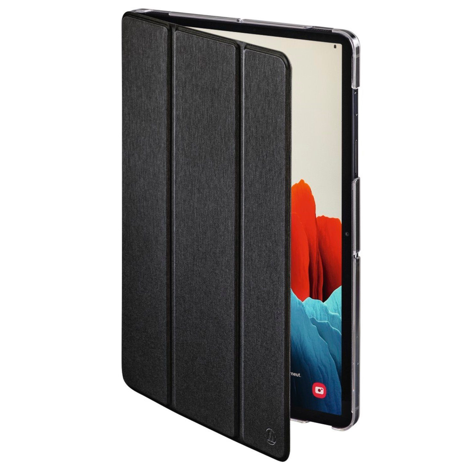 Hama Tablet-Hülle Smart Case Fold Clear Tasche Cover Hülle Black, Aussparung für S-Pen, für Samsung Galaxy Tab S8 2022 / S7 2020 11"
