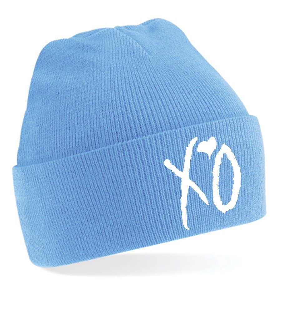 Beanie Unisex Erwachsenen Mütze XO Kisses and Hugs Weeknd