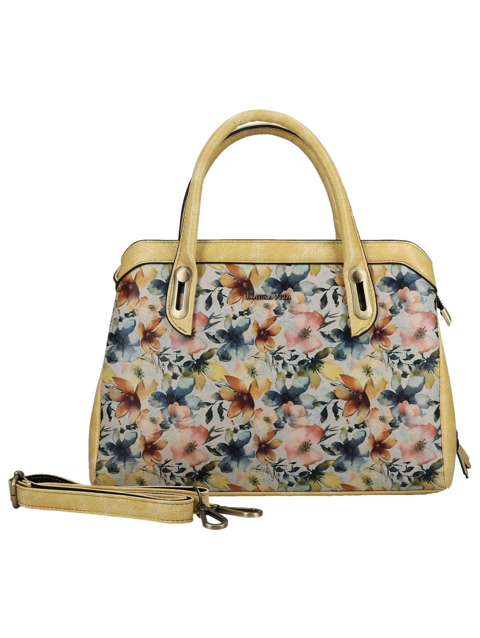 Henkeltasche LAURA VITA Taschen Lederimitat/Textil