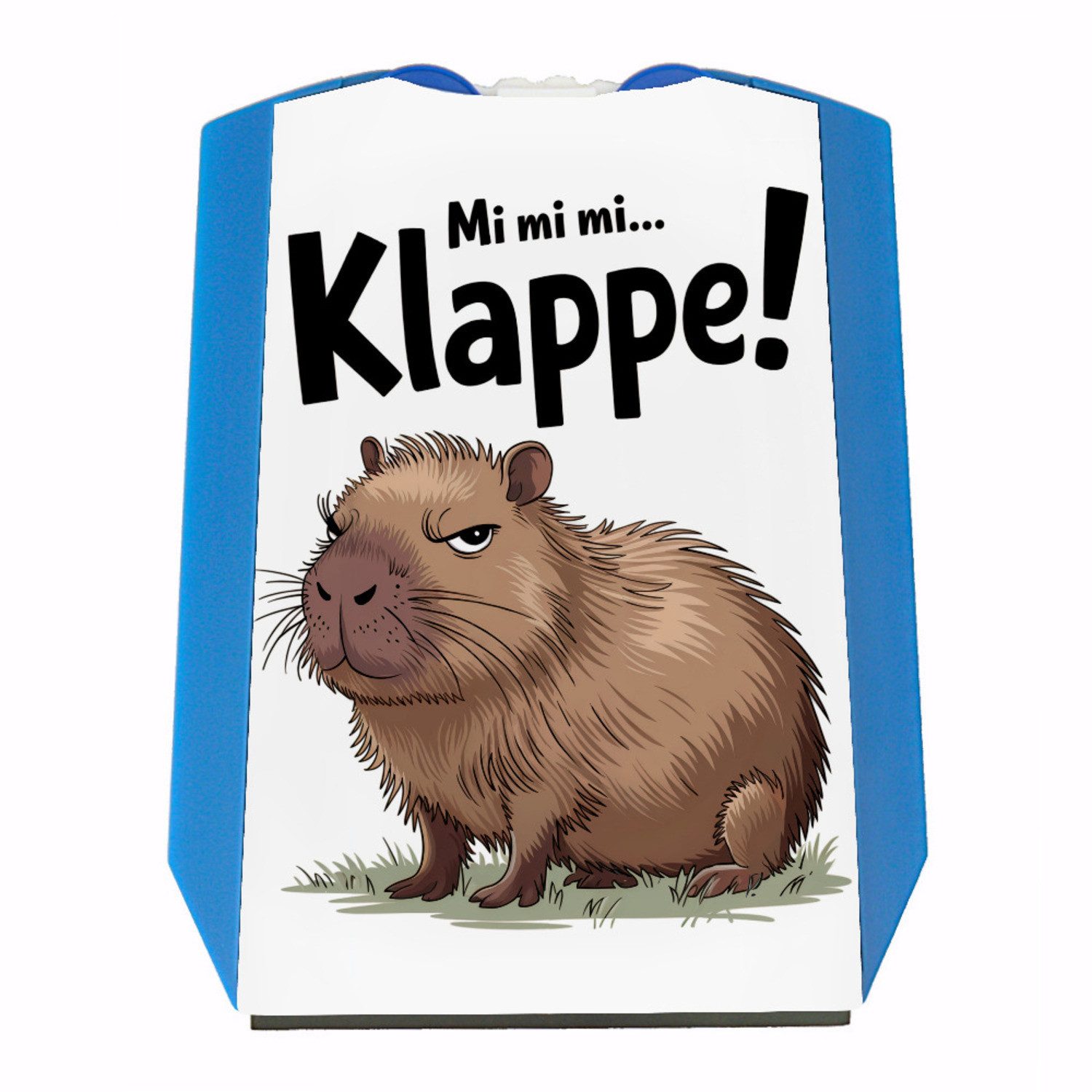 Parkscheibe Mi mi mi... Klappe! Grimmiges Cabybara Parkscheibe