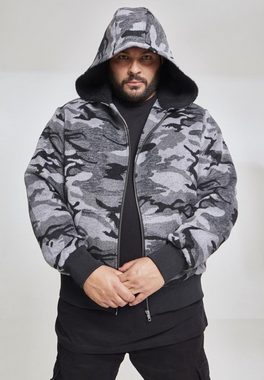 URBAN CLASSICS Winterjacke Urban Classics Herren Camo Zip Jacket (1-St)