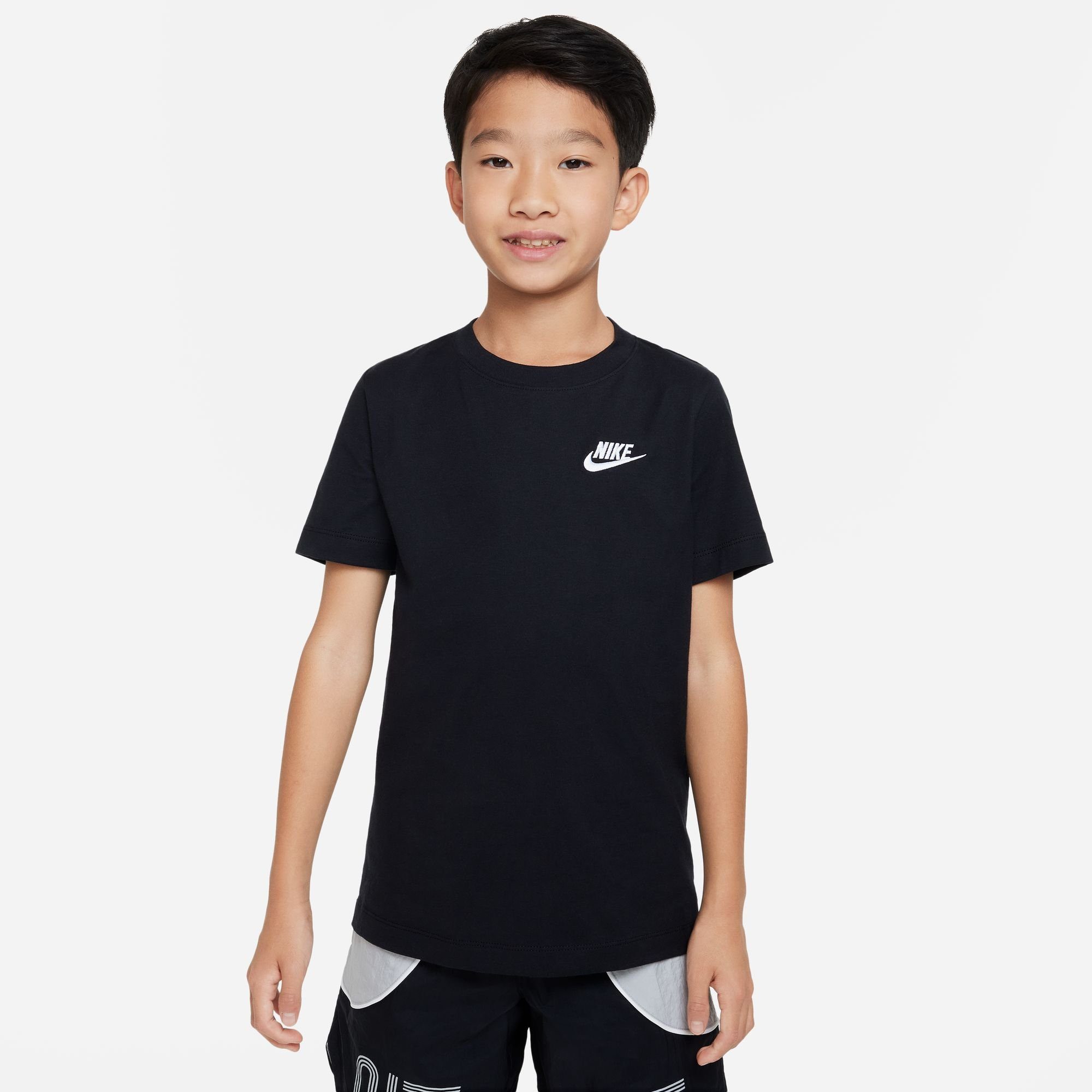 Nike Sportswear T-Shirt BIG KIDS' T-SHIRT schwarz
