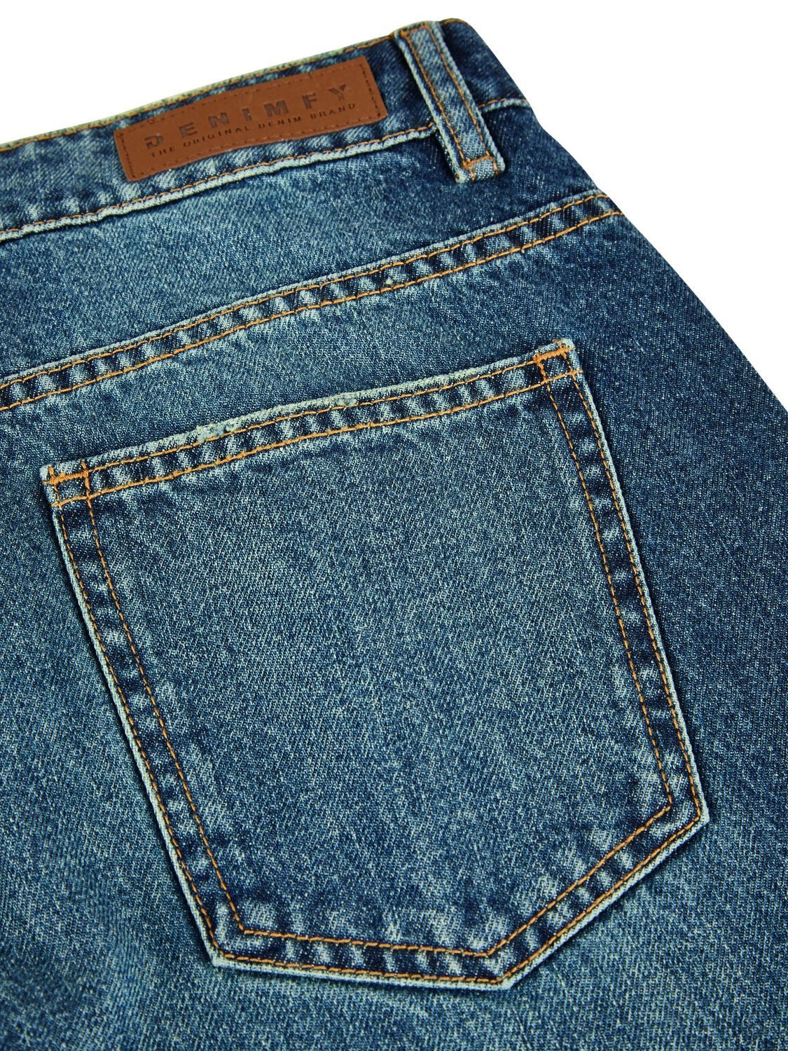 DENIMFY Relax-fit-Jeans Damen Jeanshose DFDana Wide Leg Fit Denimhose aus 100% Baumwolle – Bild 4 von 4
