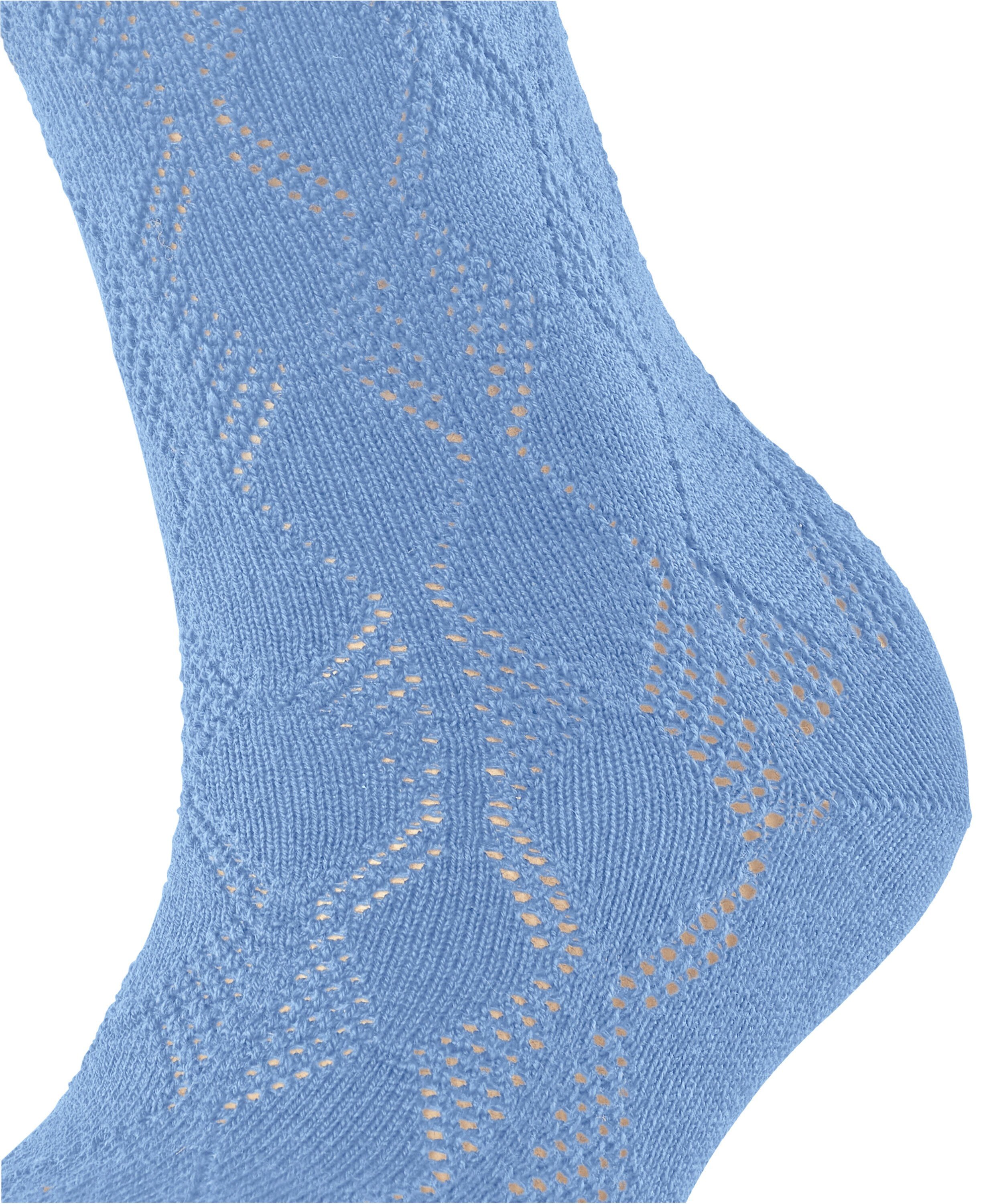 (6367) FALKE (1-Paar) Vibe Argyle Socken arcticblue