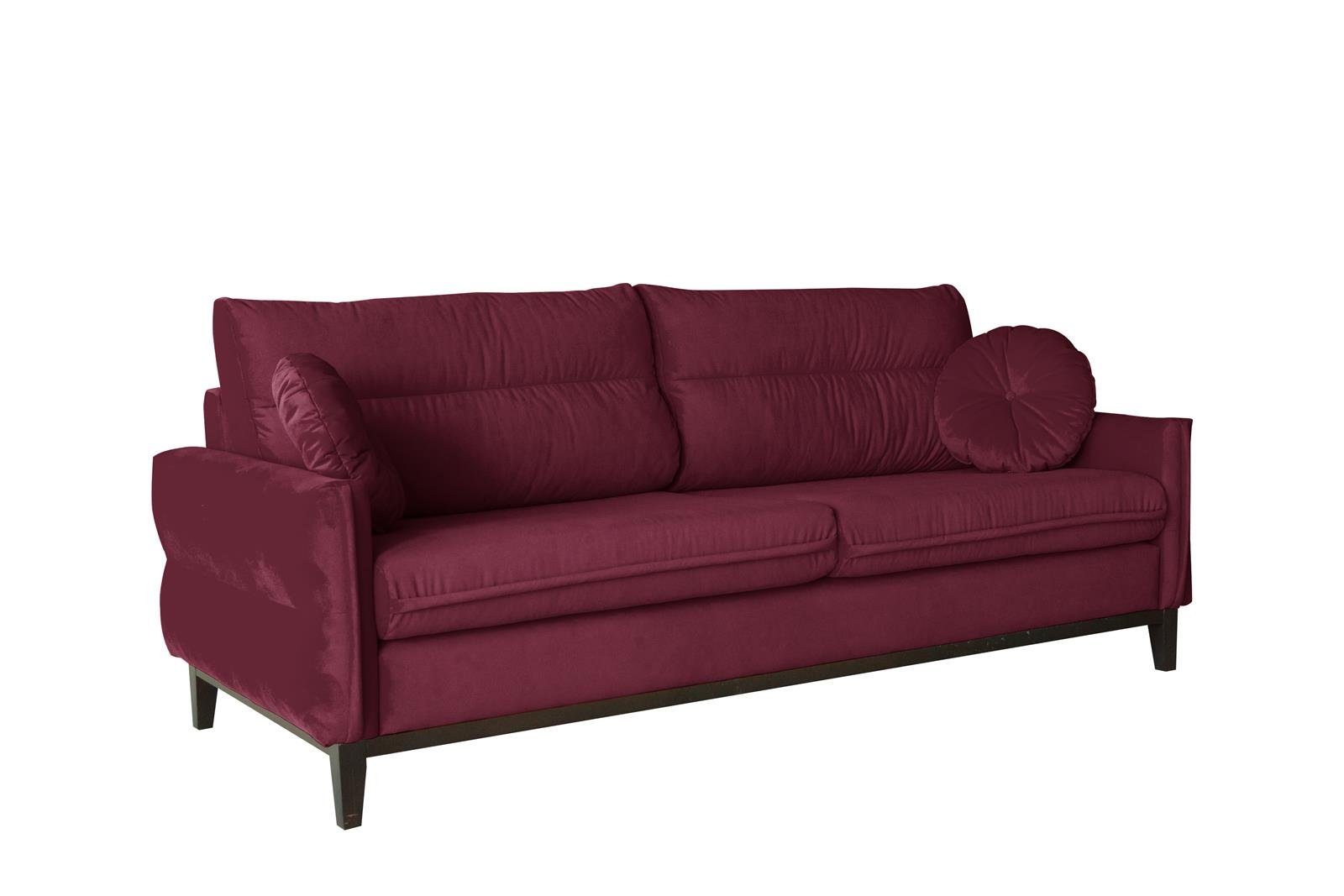(kronos Burgundy 20) Belweder Beautysofa Sofa