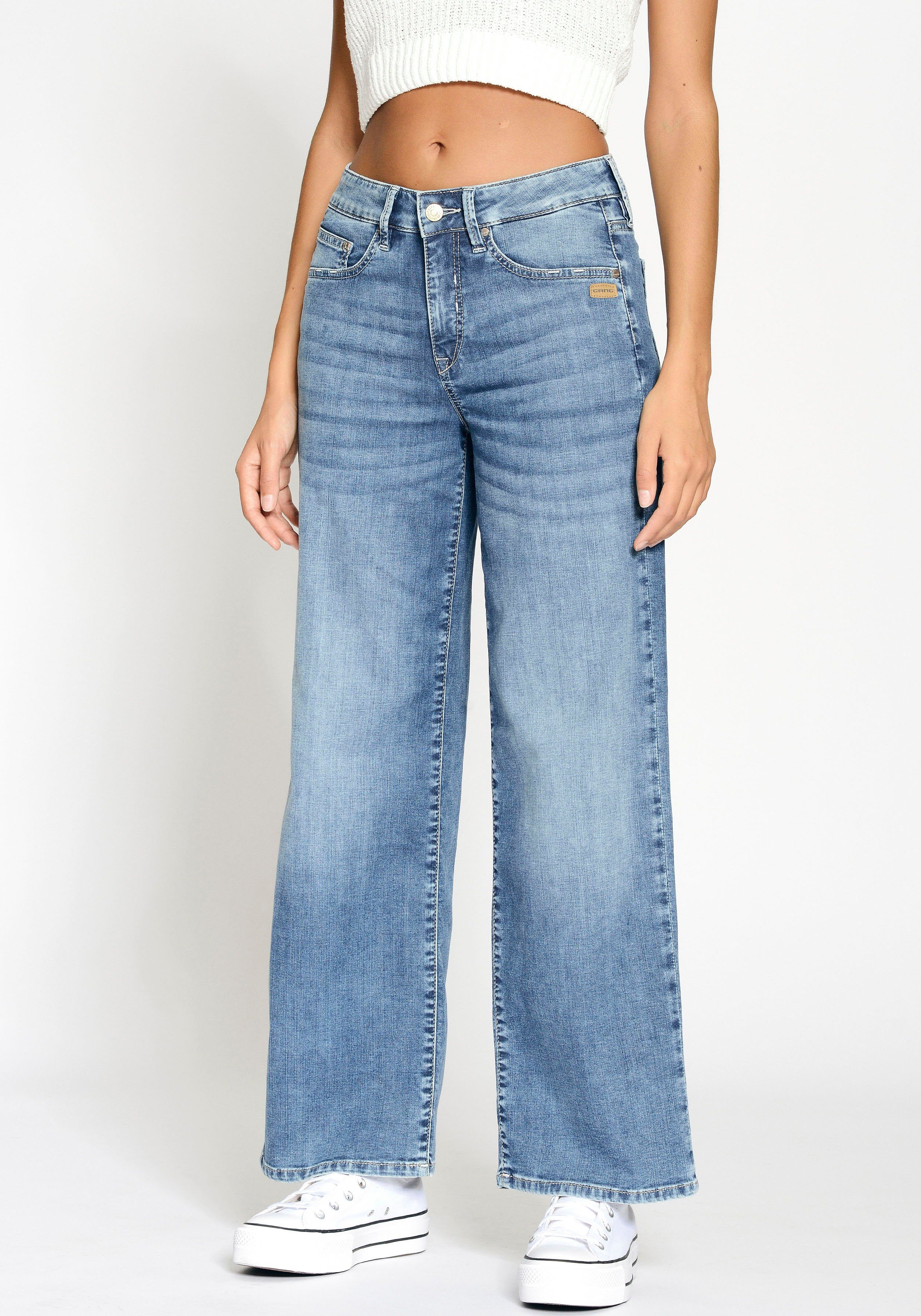 GANG Weite Jeans 94CARLOTTA günstig online kaufen