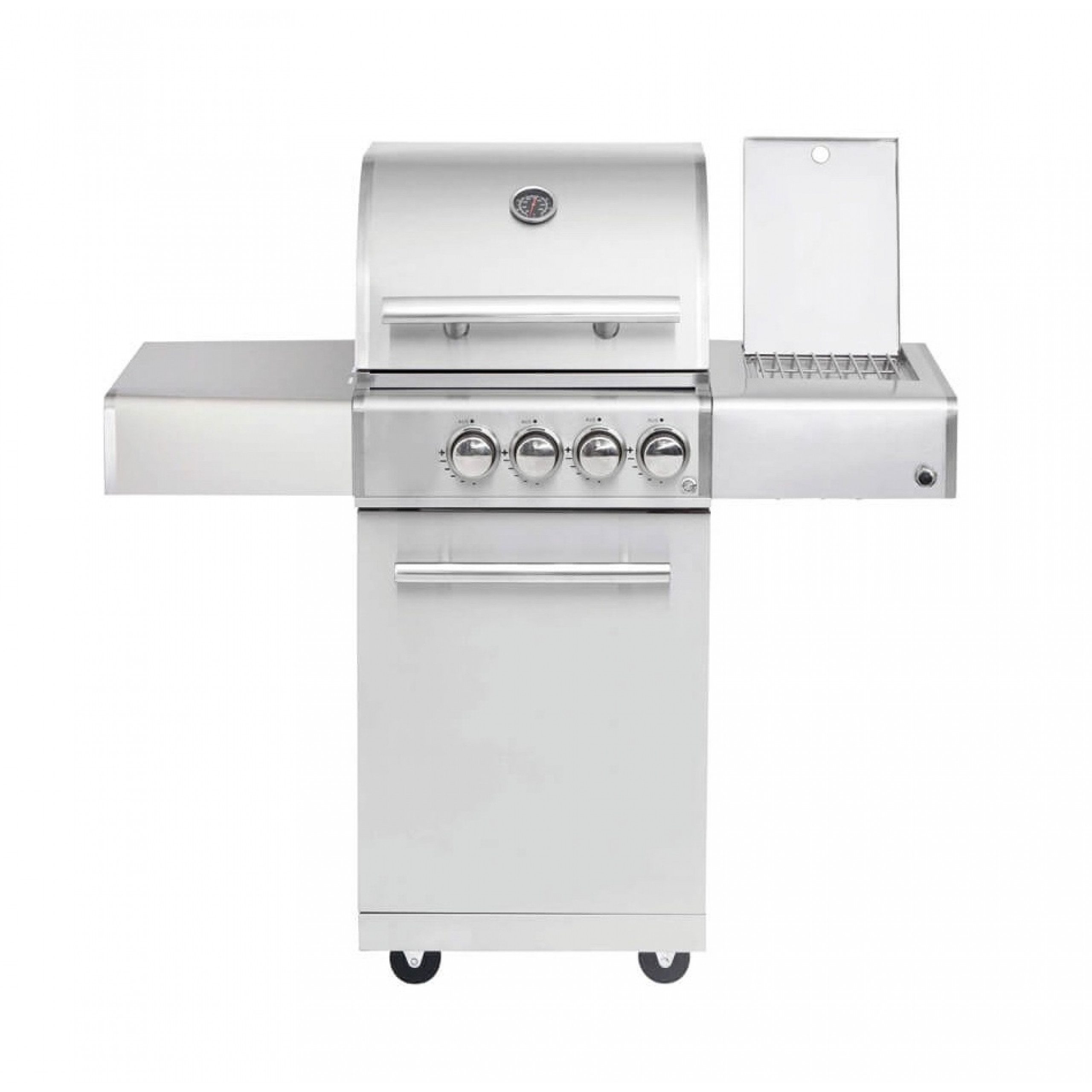 All Grill Gasgrill ALLGRILL Gasgrill CHEF S Edelstahl Modular Grundmodell 2 Brenner