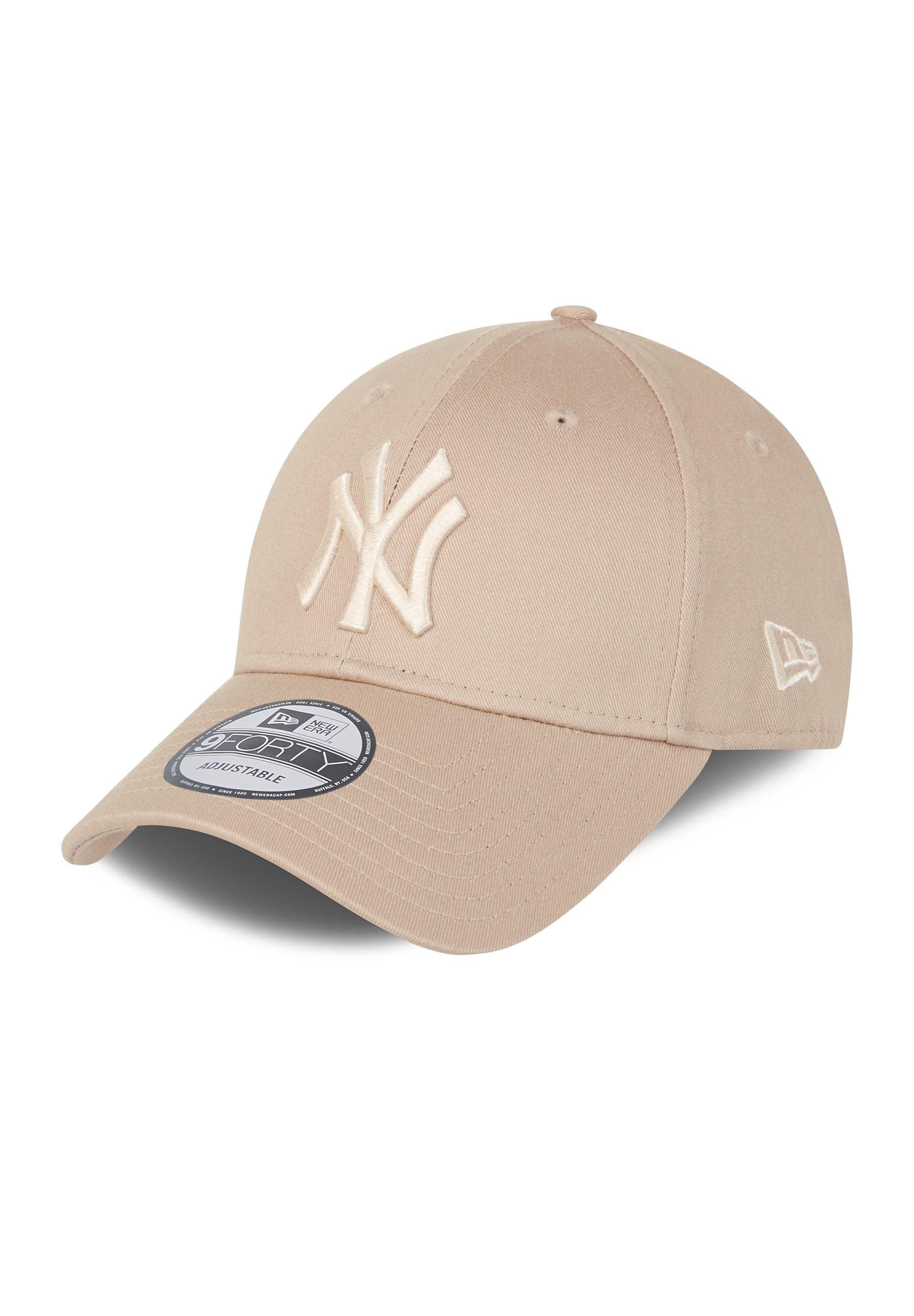 New Era Baseball Cap New York Yankees MLB League Essential Camel 9Forty Adjustable Cap New (1-St)