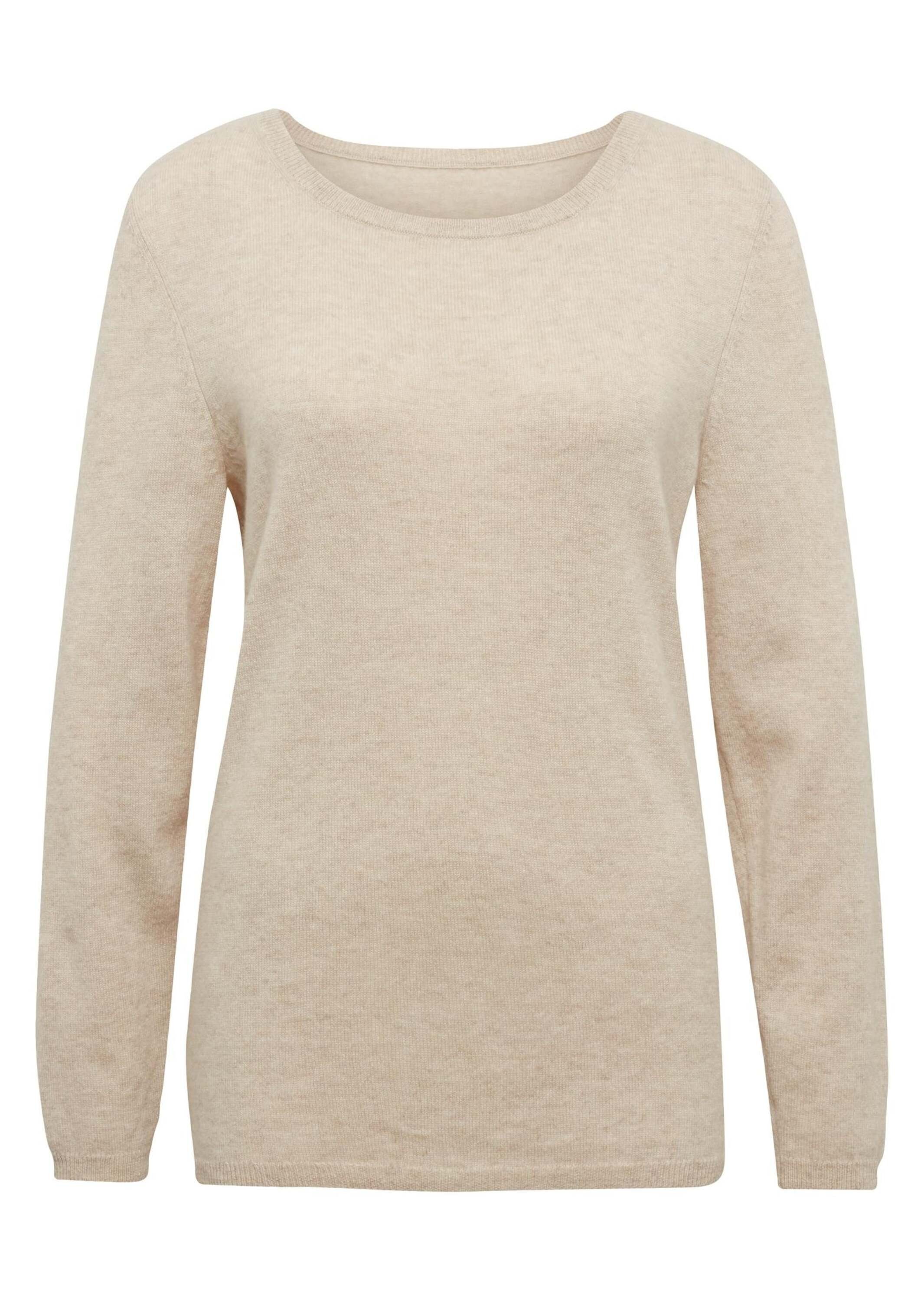 GOLDNER Strickpullover Kaschmirpullover mit U-Boot Ausschnitt günstig online kaufen