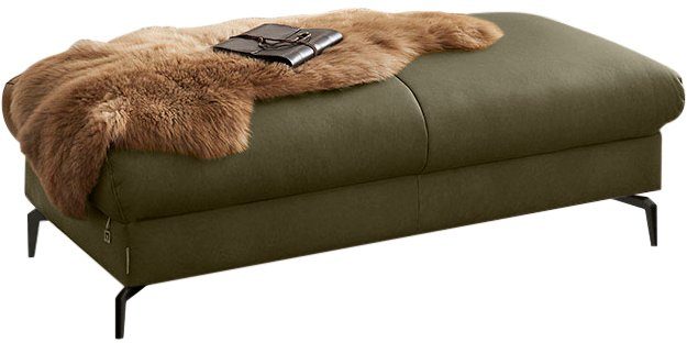 W.SCHILLIG Polsterhocker piedroo, Füße in Schwarz pulverbeschrichtet