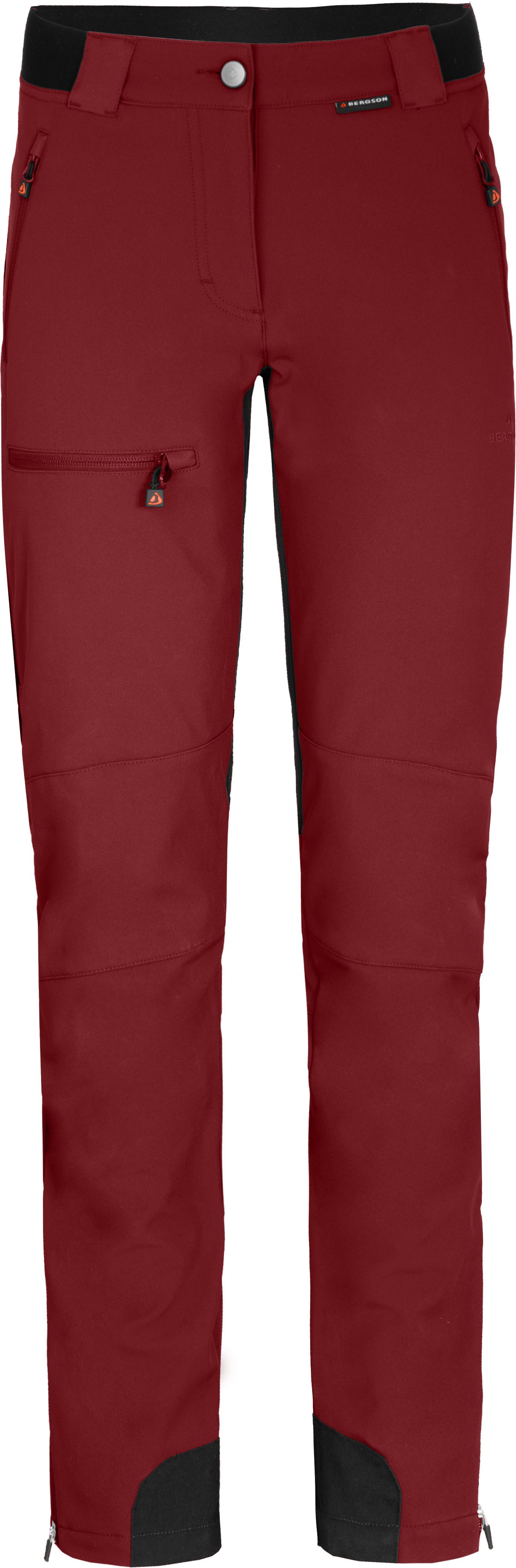Bergson Outdoorhose BRYNE COMFORT (slim) Damen Winter Softshellhose, mit wa günstig online kaufen