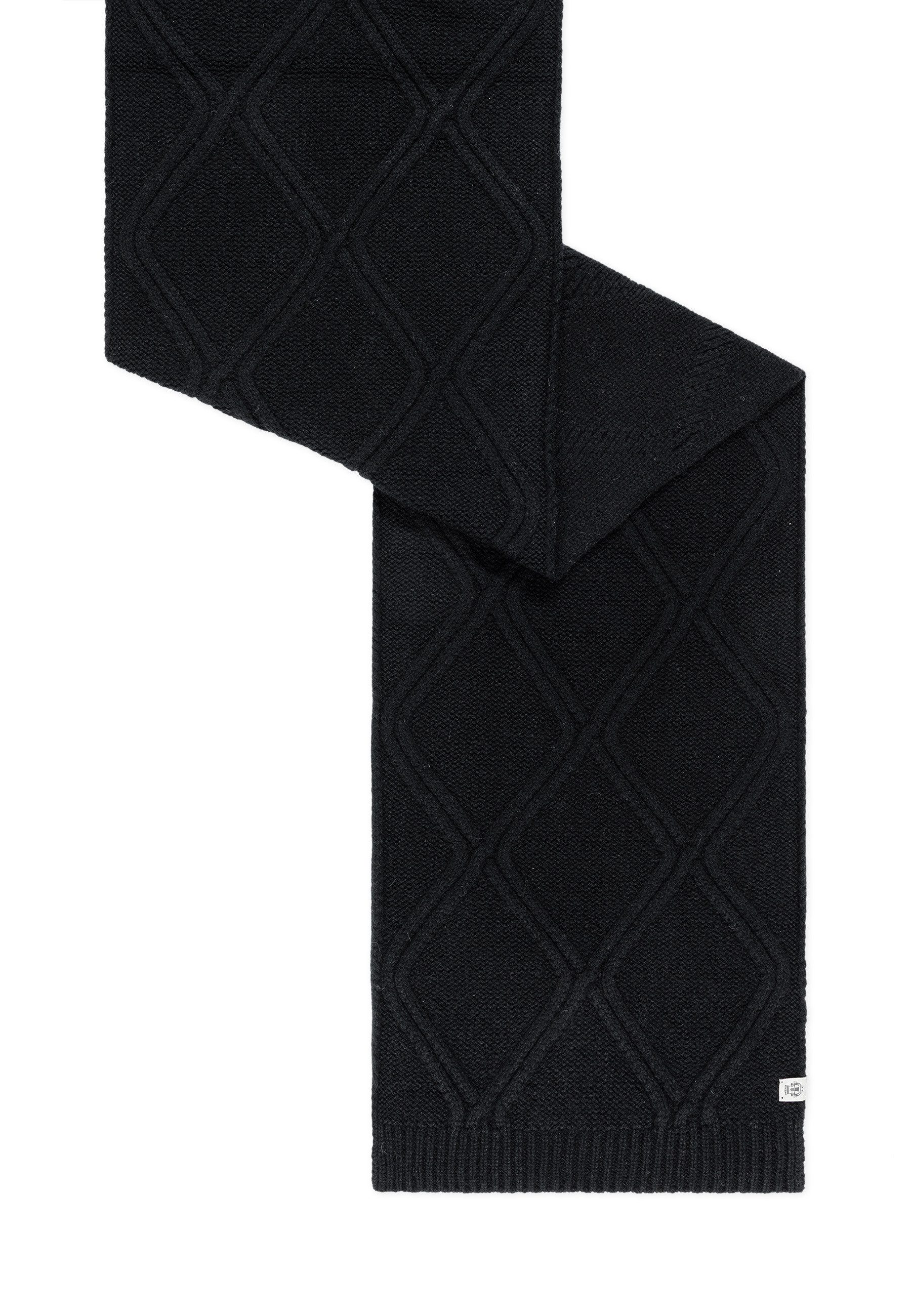 Roeckl Strickschal DIAMOND CASHMERE SCHAL, Kaschmirschal mit Rautenmuster