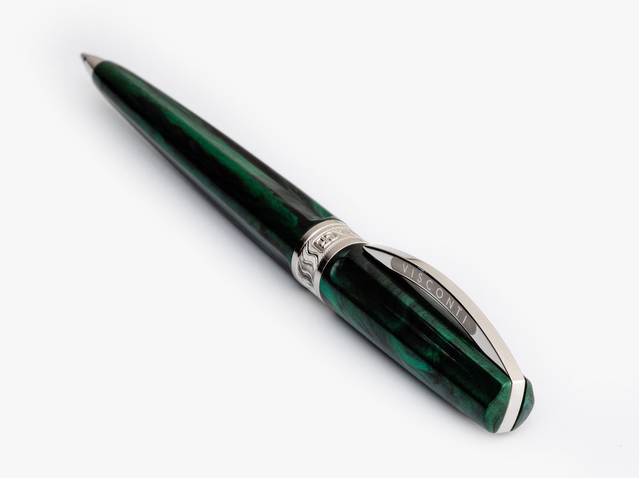 Emerald Resin Kugelschreiber Set) Visconti (kein Mirage grün, Acryl Kugelschreiber Ballpoint Visconti