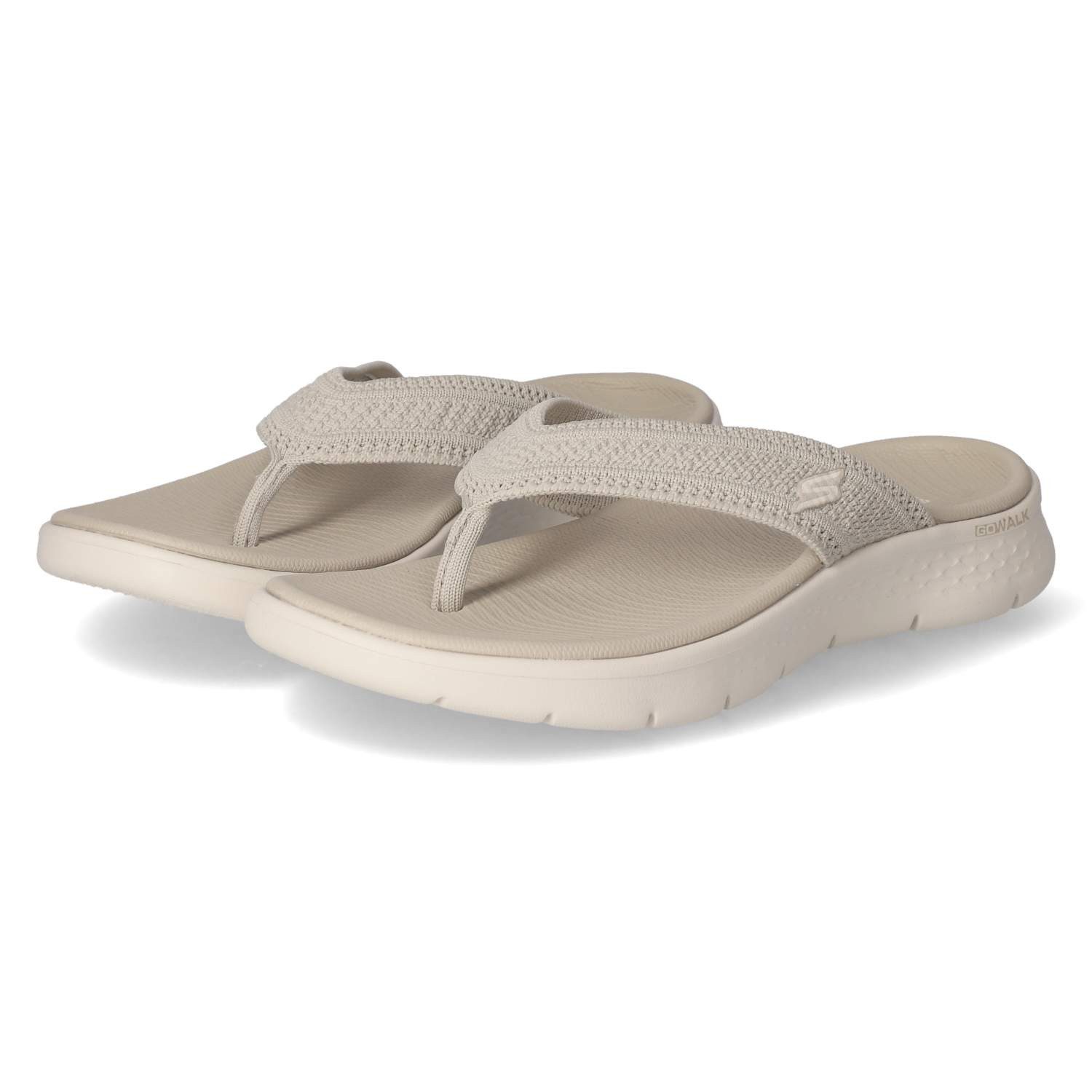 Skechers Skechers 141459 TPE Damen Textil taupe Pantolette günstig online kaufen