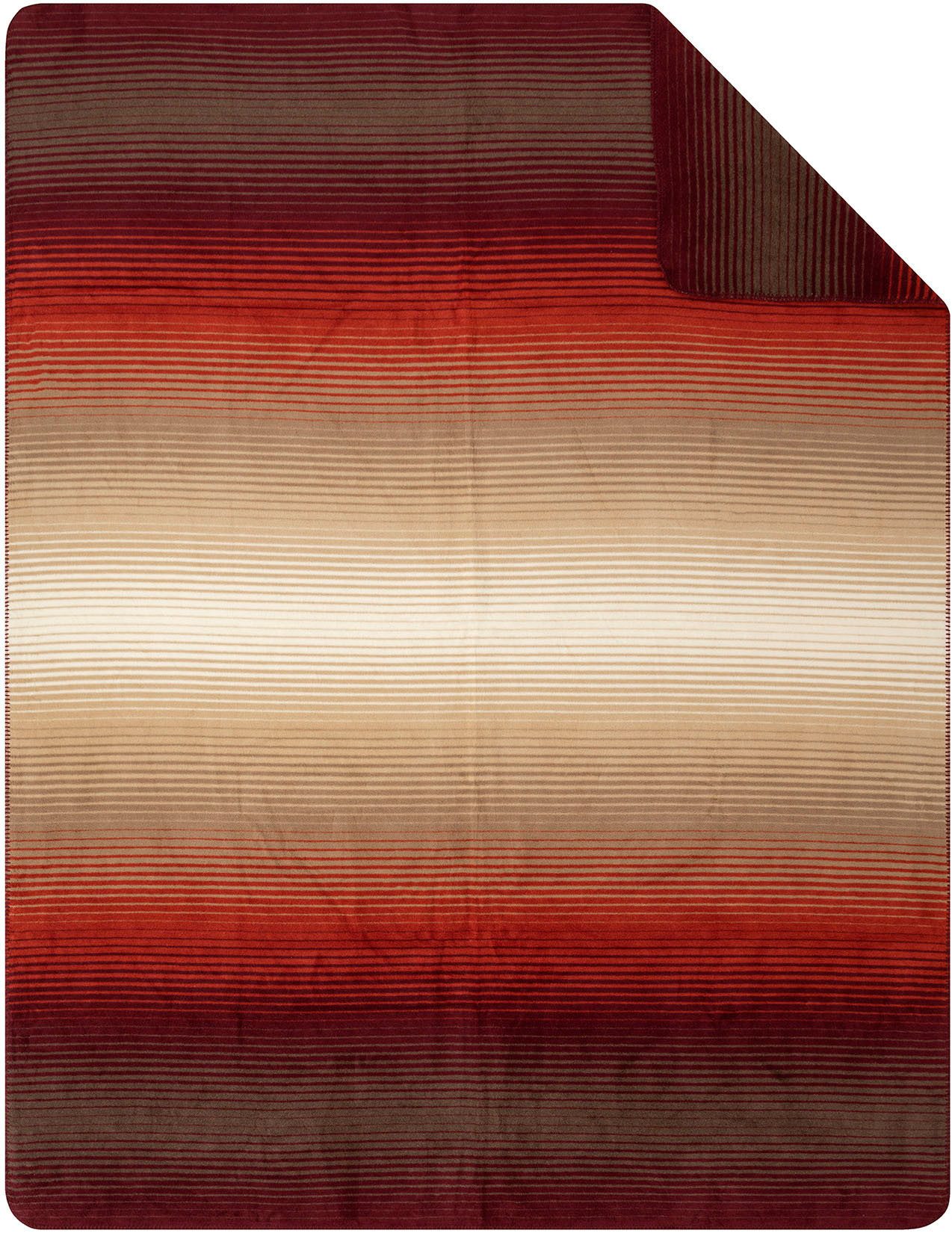 Wohndecke Ranchi, IBENA, mit harmonischem Farbverlauf günstig online kaufen