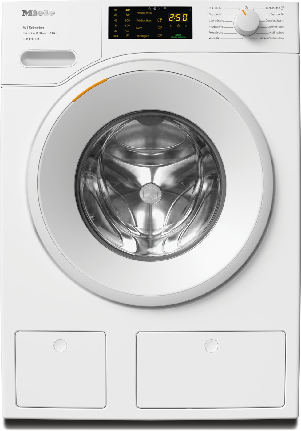 MIELE Waschmaschine WSB683 WCS 125 Edition TwinDos zur automatischen Waschmitteldosierung