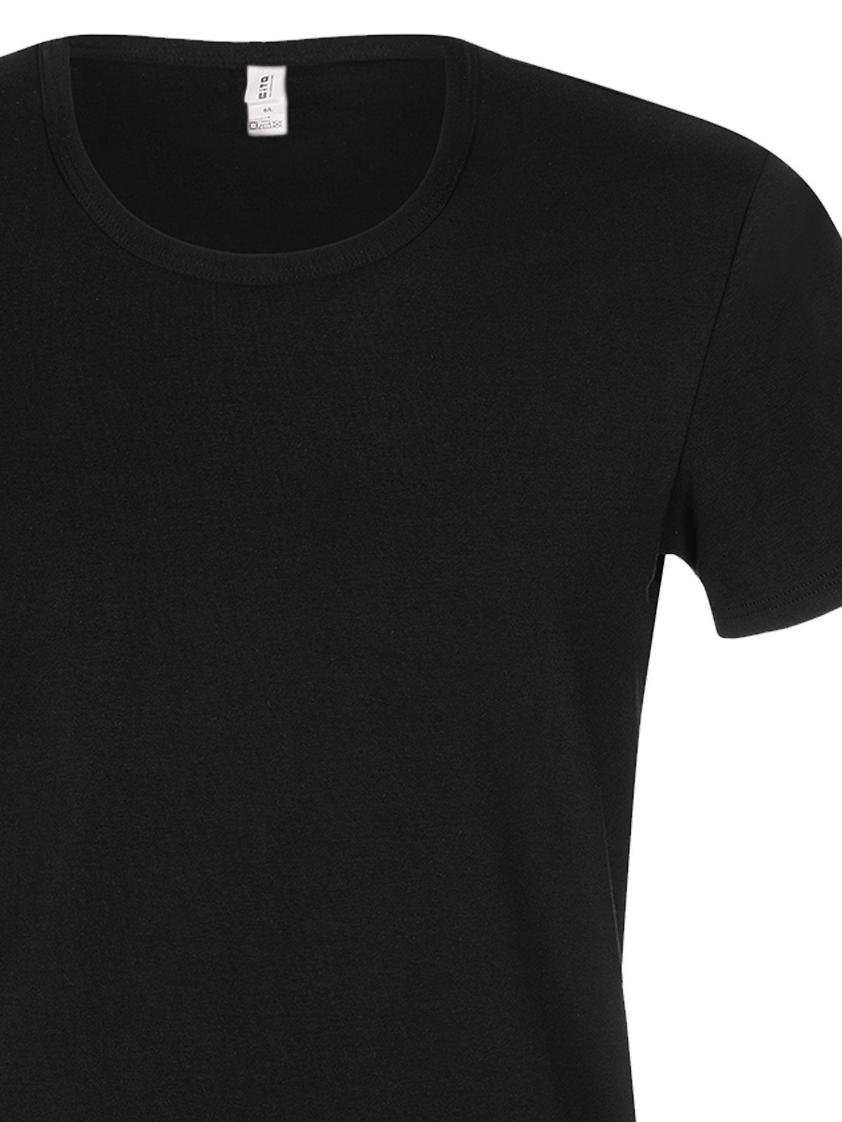 CiTO Unterziehshirt 3er Pack Herren Shirt 1/2 Arm Rundhals pure cotton (Packung, 3-St) -