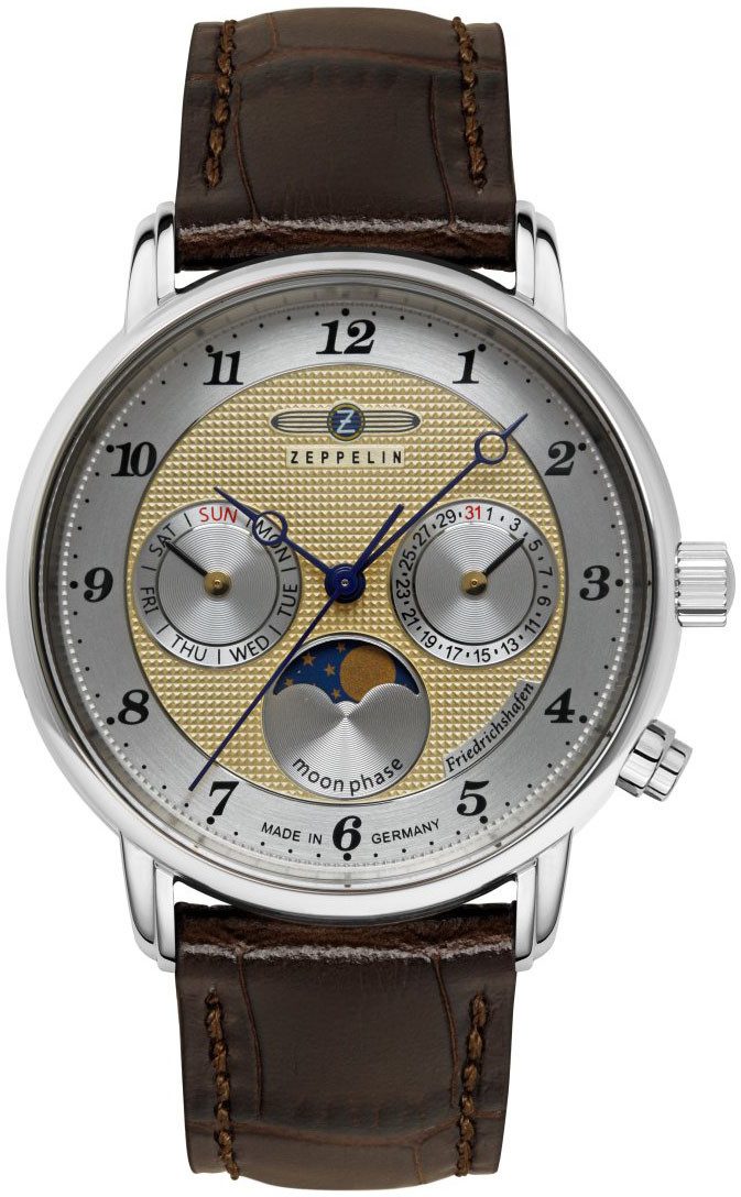 ZEPPELIN Quarzuhr Friedrichshafen Lady Moonphase 8537-5, günstig online kaufen