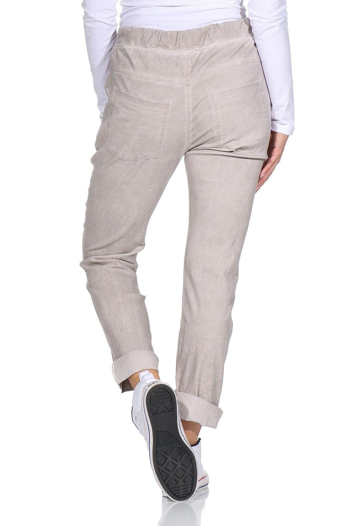 simaranda Sweathose Freizeithose 21515 Sweatpants im Vintage Look Joggpants