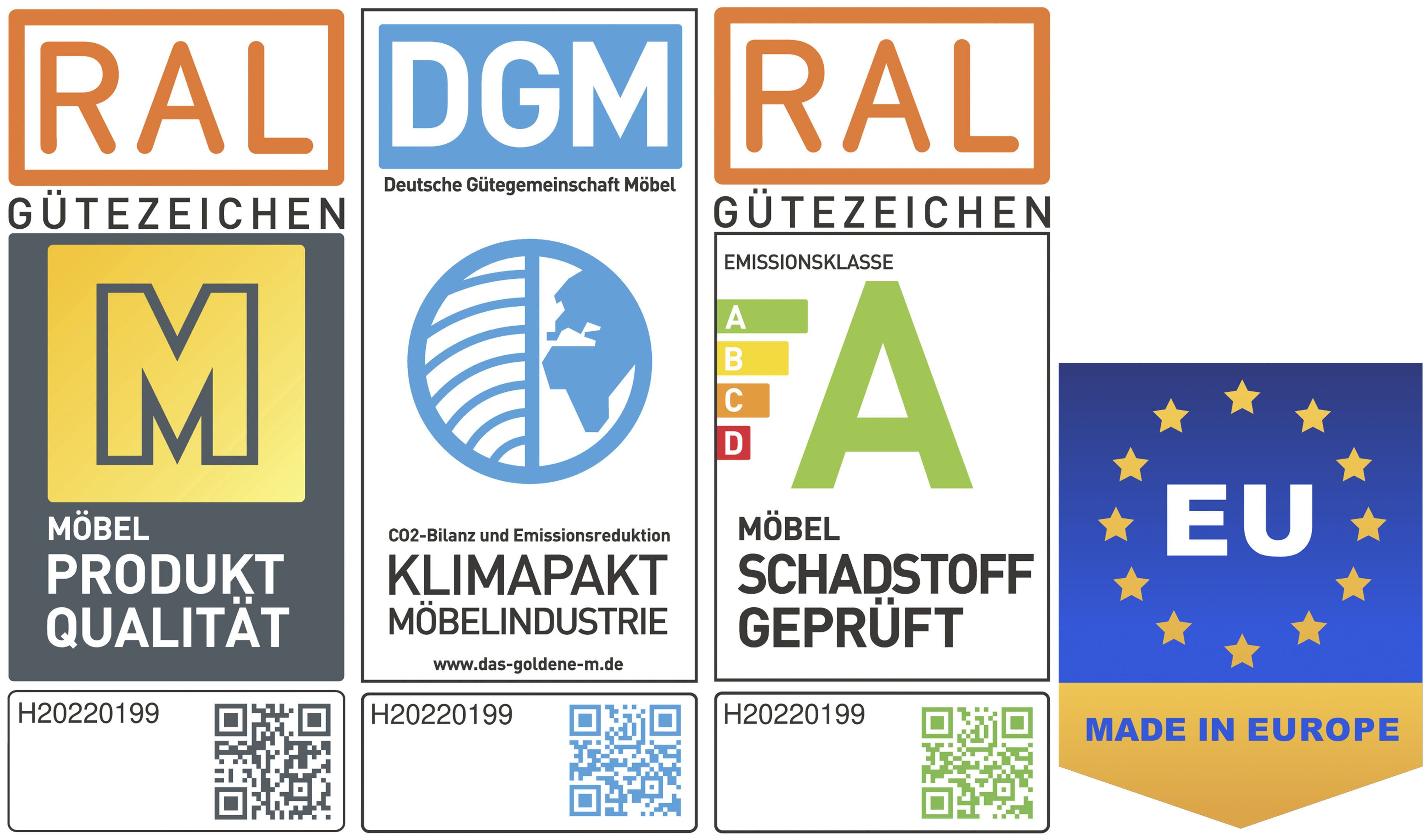 sit&more Polsterauflage Zoe, (Set, 2 Stück)