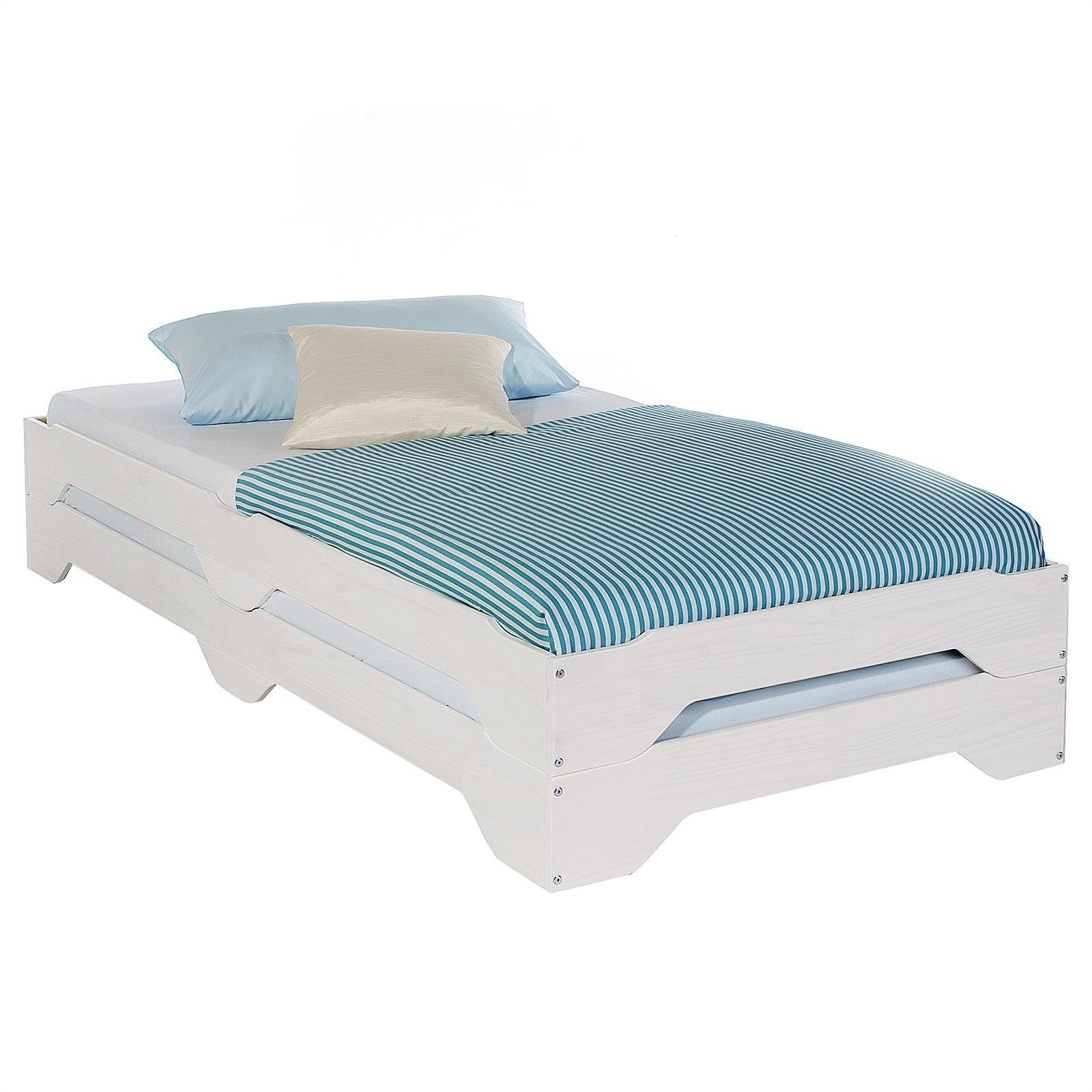 IDIMEX Funktionsbett RONNY, Strapelbett Gästebett Stapelliege günstig online kaufen