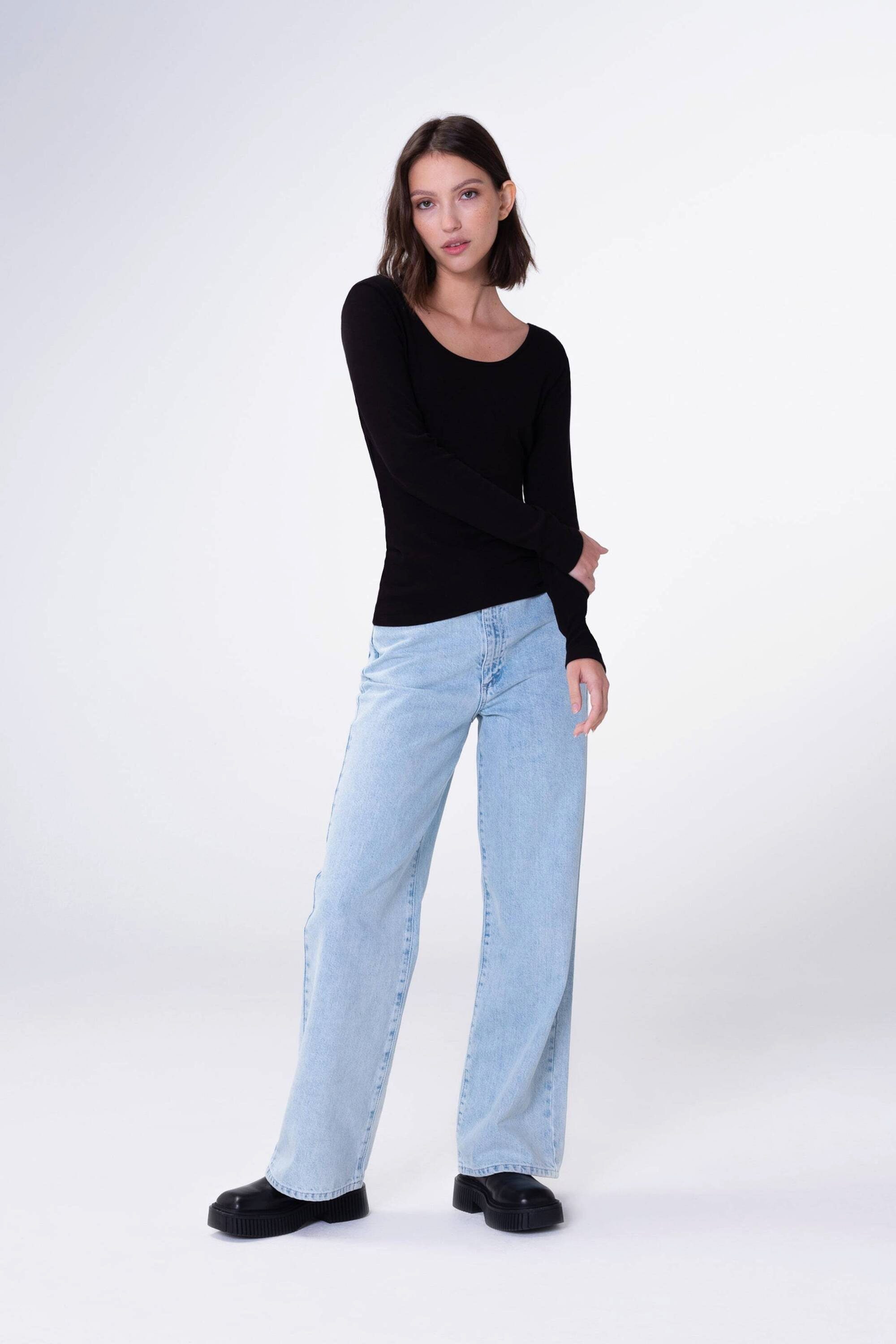 Aligne Langarmshirt Galaxy (1-tlg) Cut-Outs