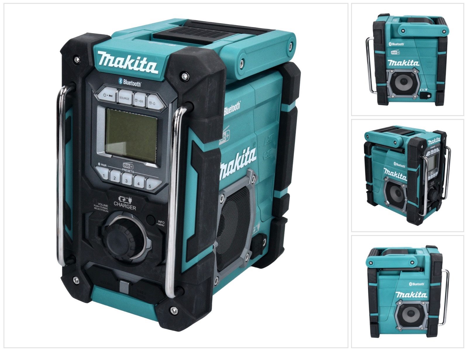 Makita DMR 301 Akku Baustellenradio 12 V max. - 18 V DAB / DAB+ / Bluetooth Baustellenradio