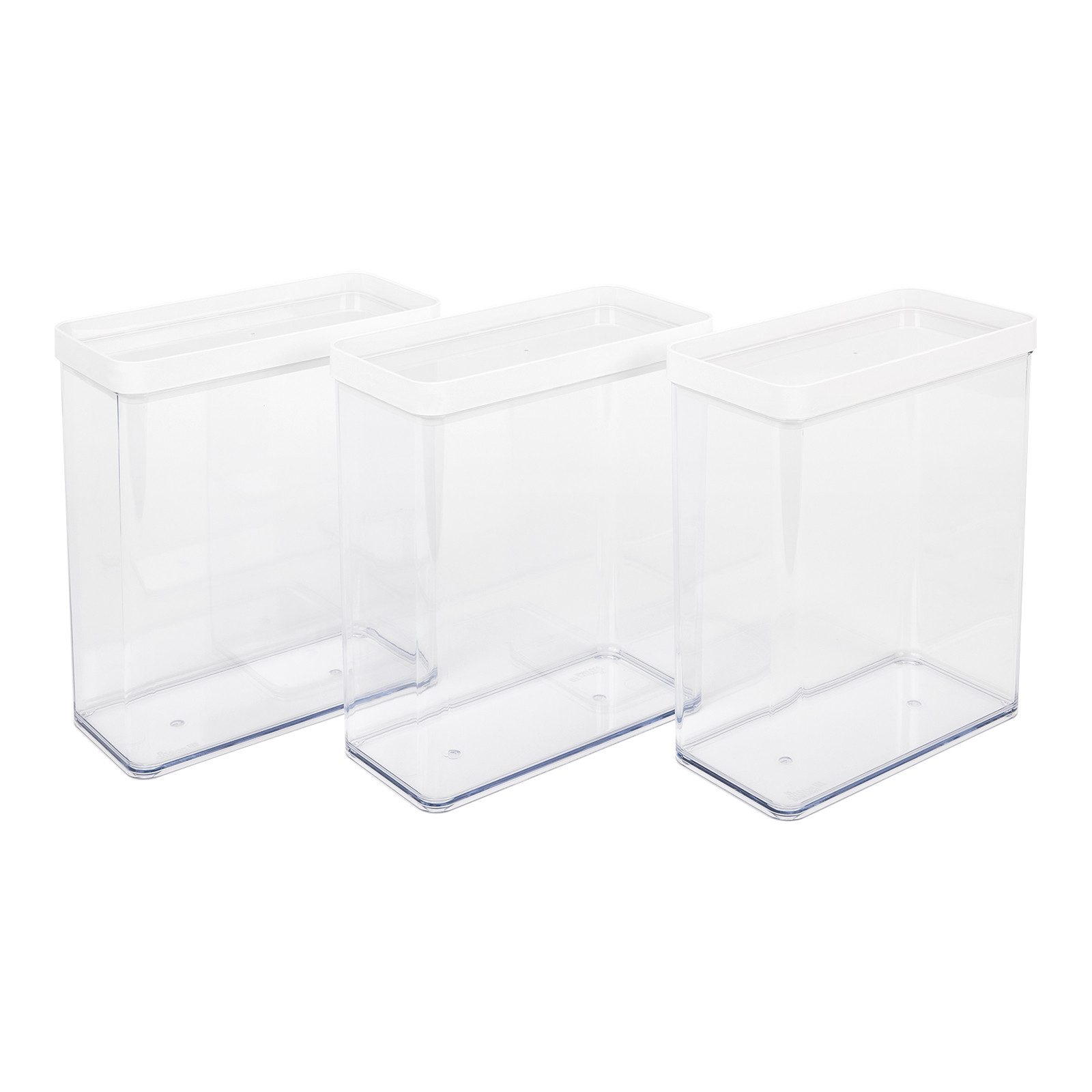 ROTHO Vorratsdose, Kunststoff, (Vorratsdosenset, 4er-Set)