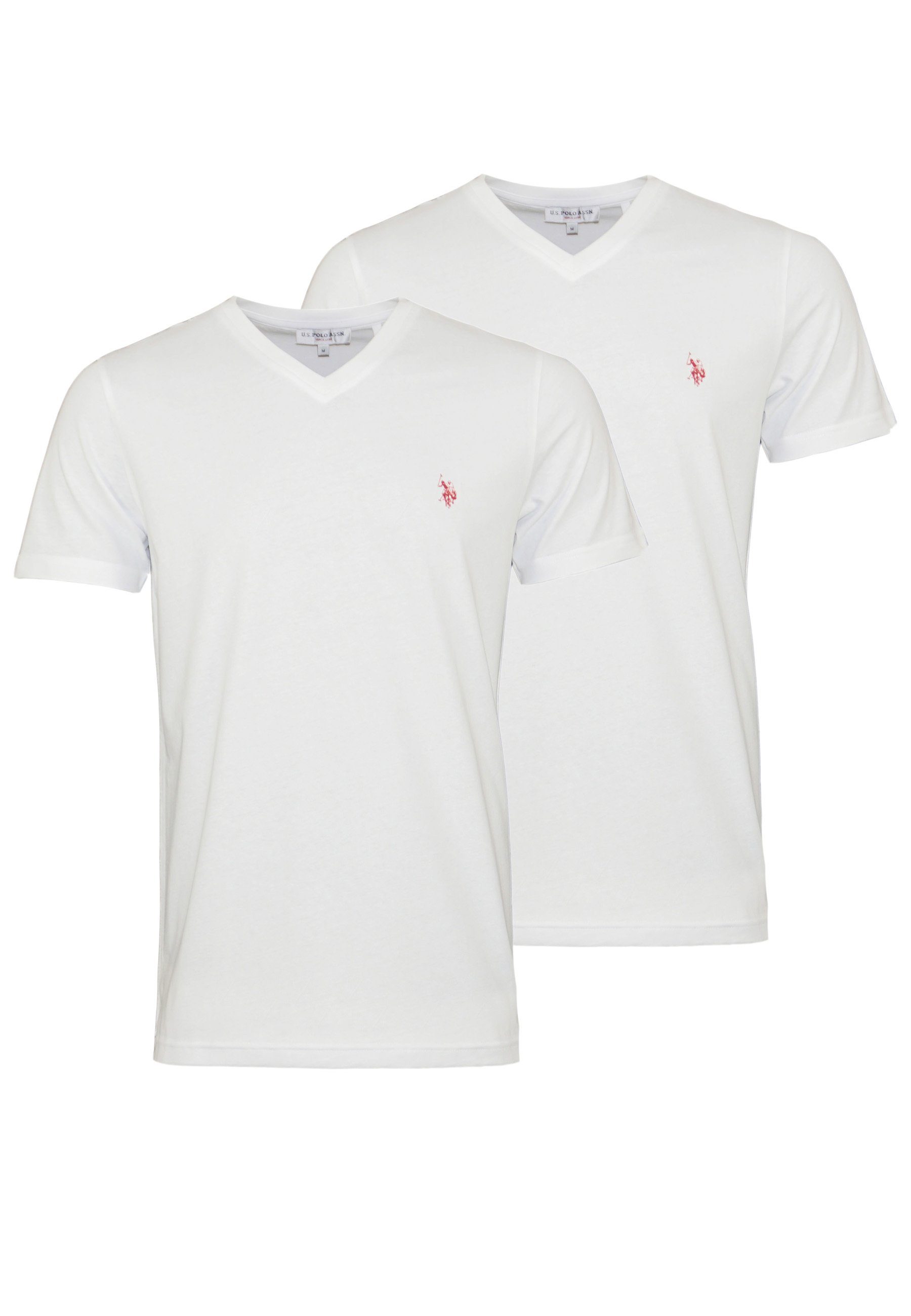 U.S. Polo Assn T-Shirt T-Shirts 2er V-Neck Pack Shirts