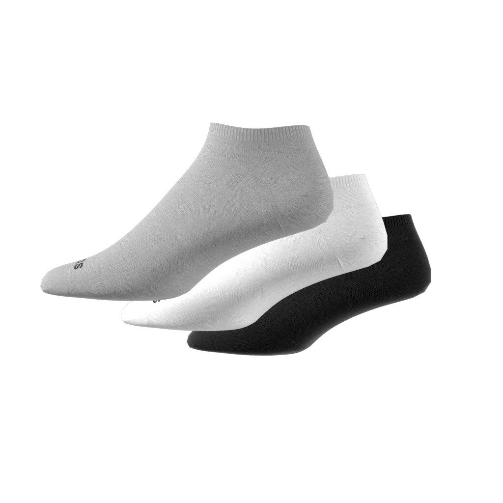 adidas Performance Sportsocken Sneaker Low Cut No Show (Baumwollmix, leicht) weiss/schwarz/grau