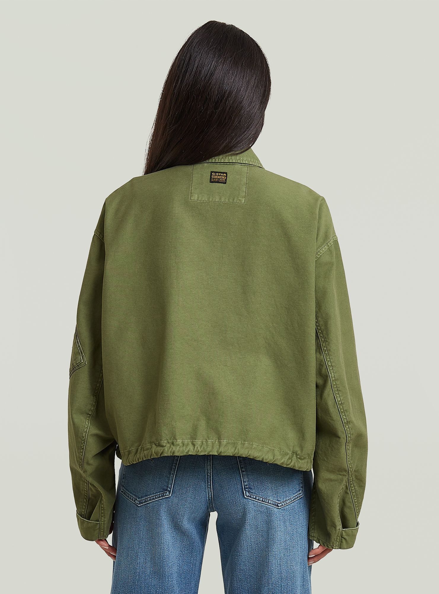 G-STAR Outdoorjacke Oversized Cropped Jacke
