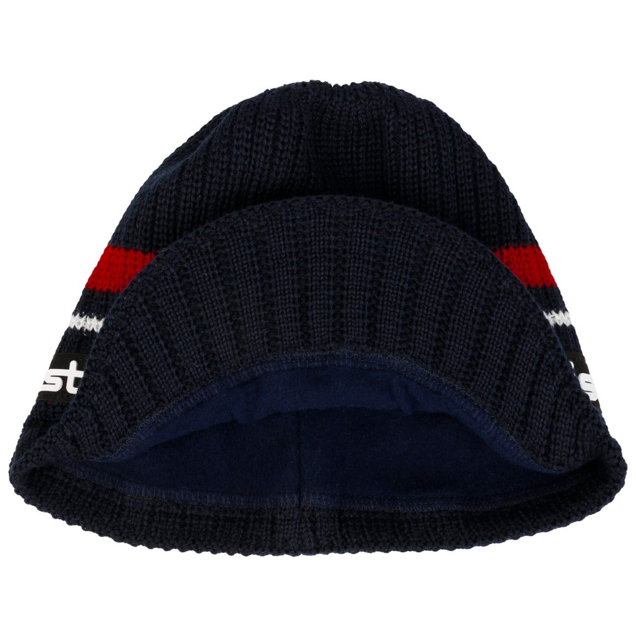 Eisbär Beanie (1-St) Strickcap mit Schirm, Made in Austria