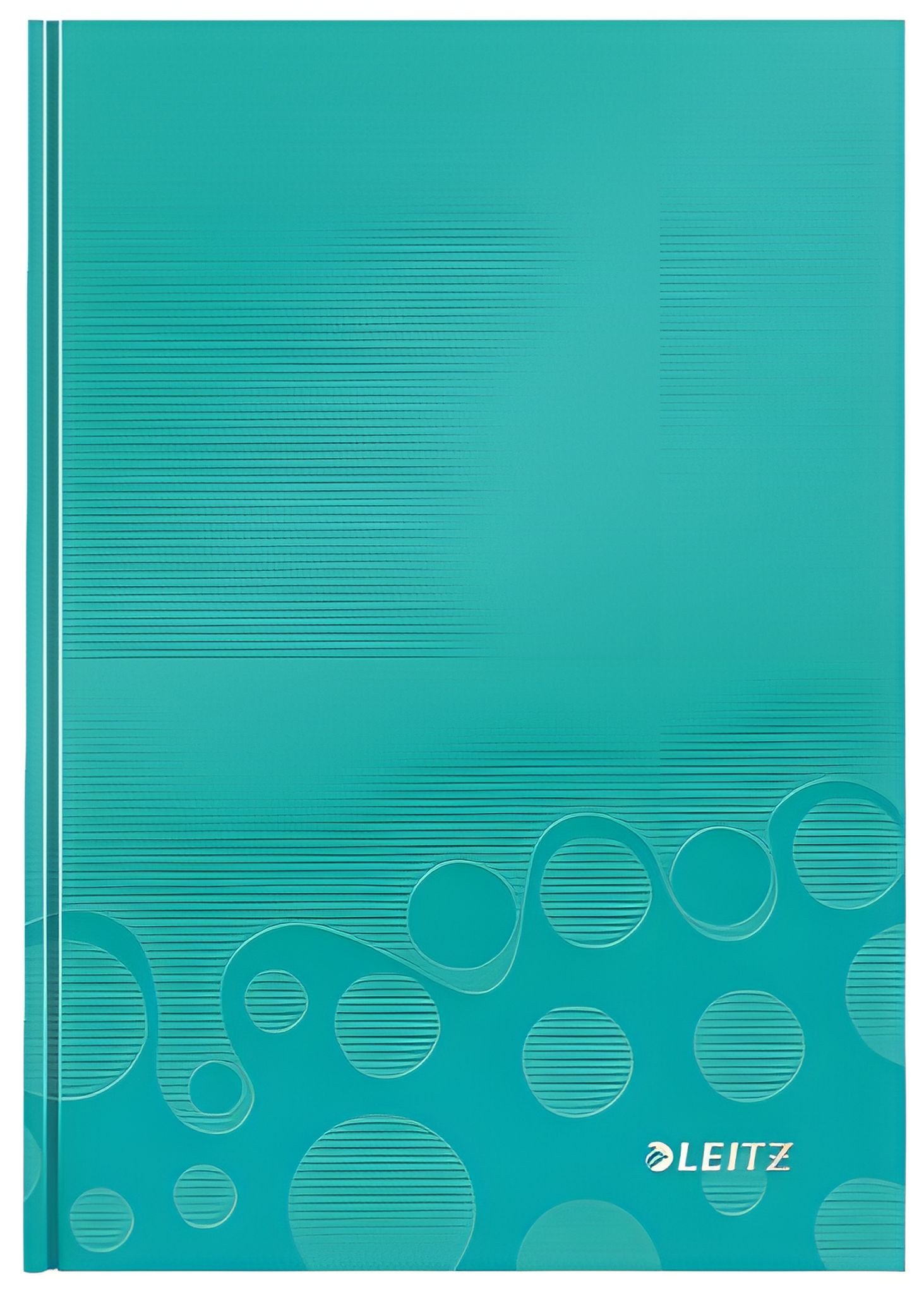 LEITZ Notizbuch LEITZ Notizbuch A5 WOW lin eisblau Notizbuch WOW liniertt holzfrei