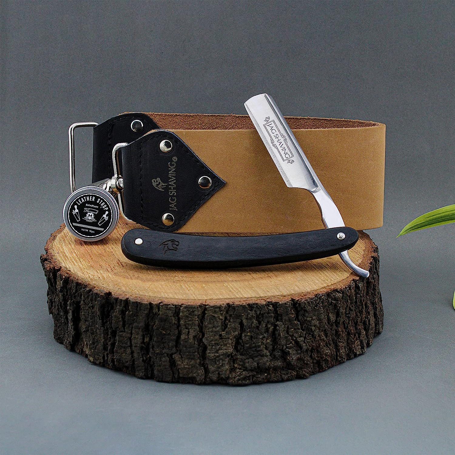 JAG SHAVING Rasierset JAG Shaving 5-teiliges Cut Throat Razor Rasierset für Männer