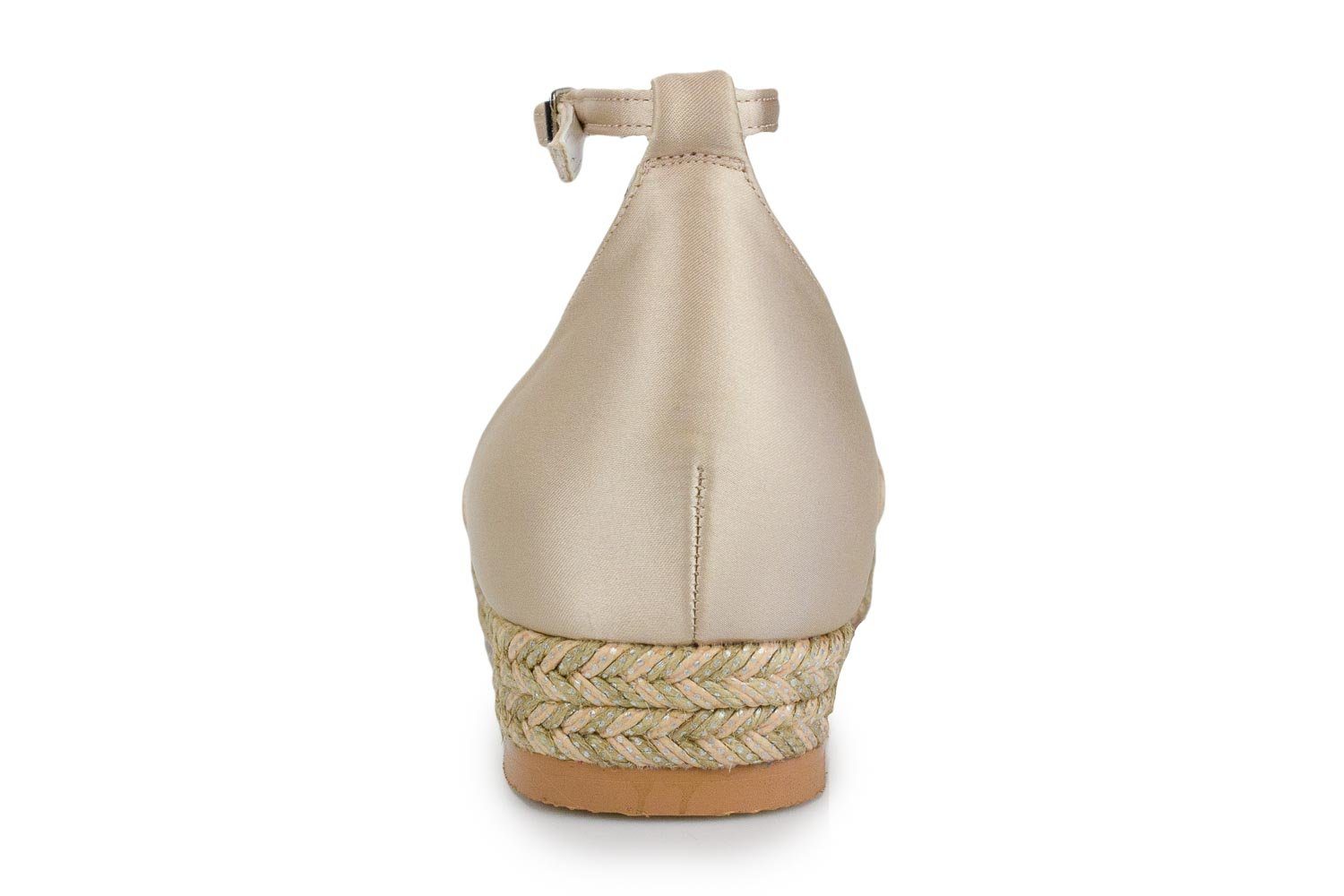 White Lady 857 taupe - Boho Brautschuhe Sandalette