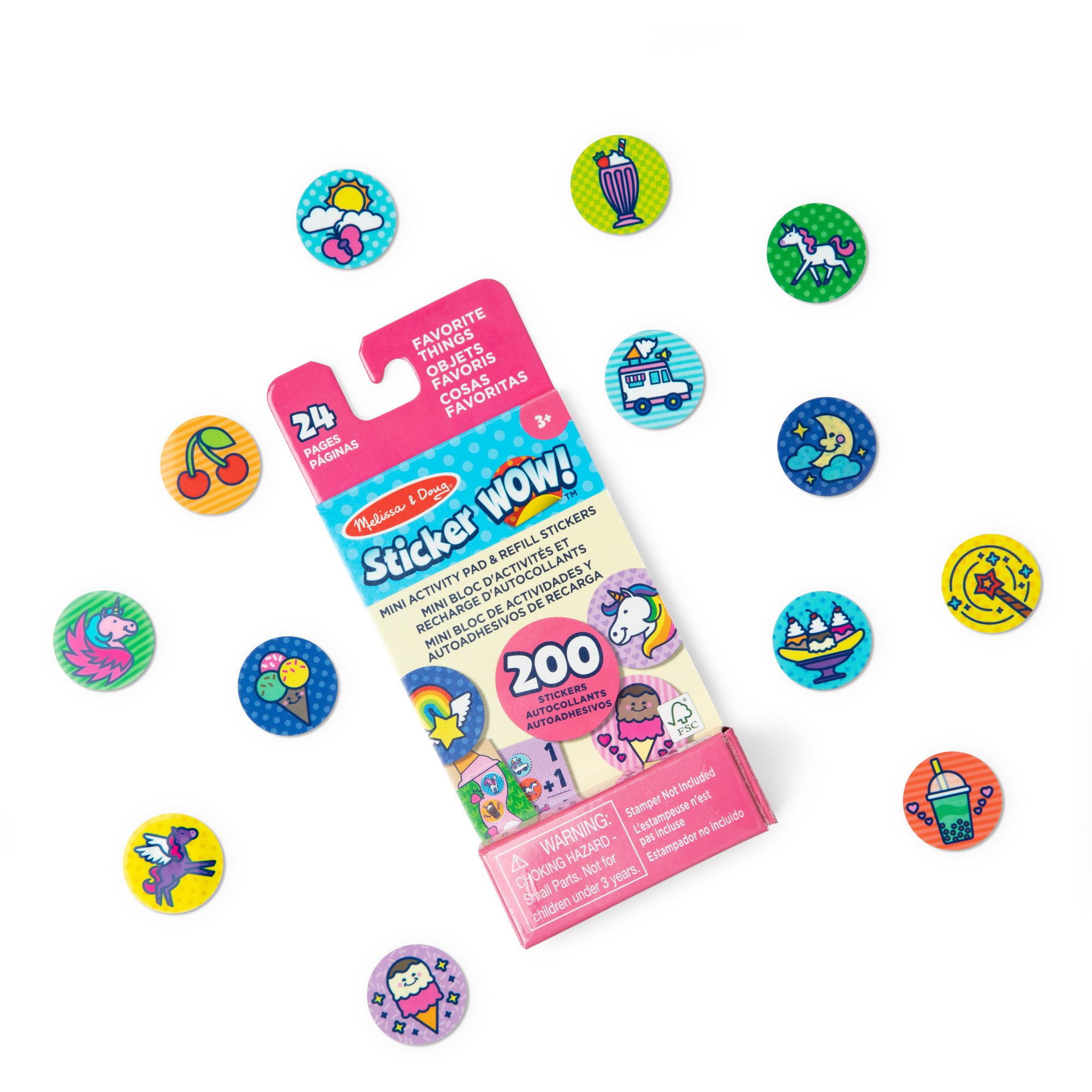 HATCHIMALS Spielfigur Spin Master Melissa & Doug - Sticker WOW!