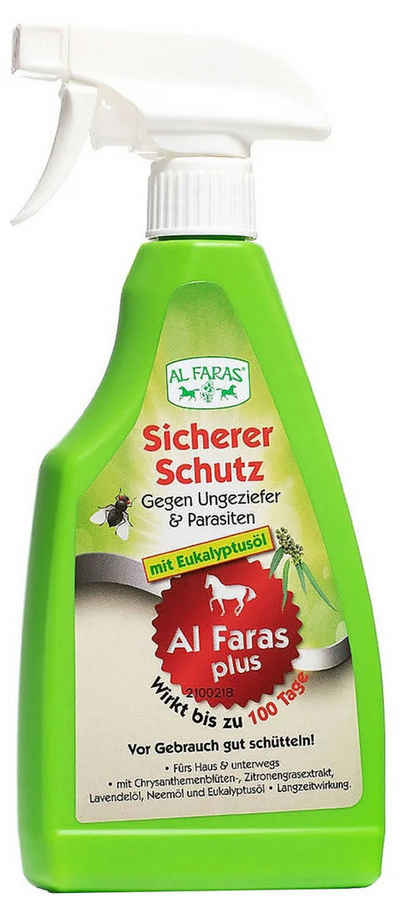 AQUA CLEAN Insektenspray AL FARAS Insektenschutz für Umgebung & Oberfl. mit Eukalyptusöl 500ml, 0.5 l