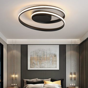 Vicbuy Deckenleuchte LED Deckenleuchten, Stufenlos dimmbare Deckenlampe, Fernbedienung, 45cm