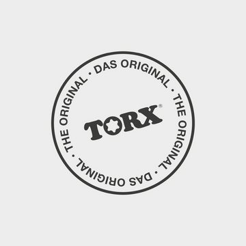 TORX Torxschlüssel TR Winkelschraubendreher Set TX9–TX40 8tlg - Stahlgrau, mit Kugelkopf