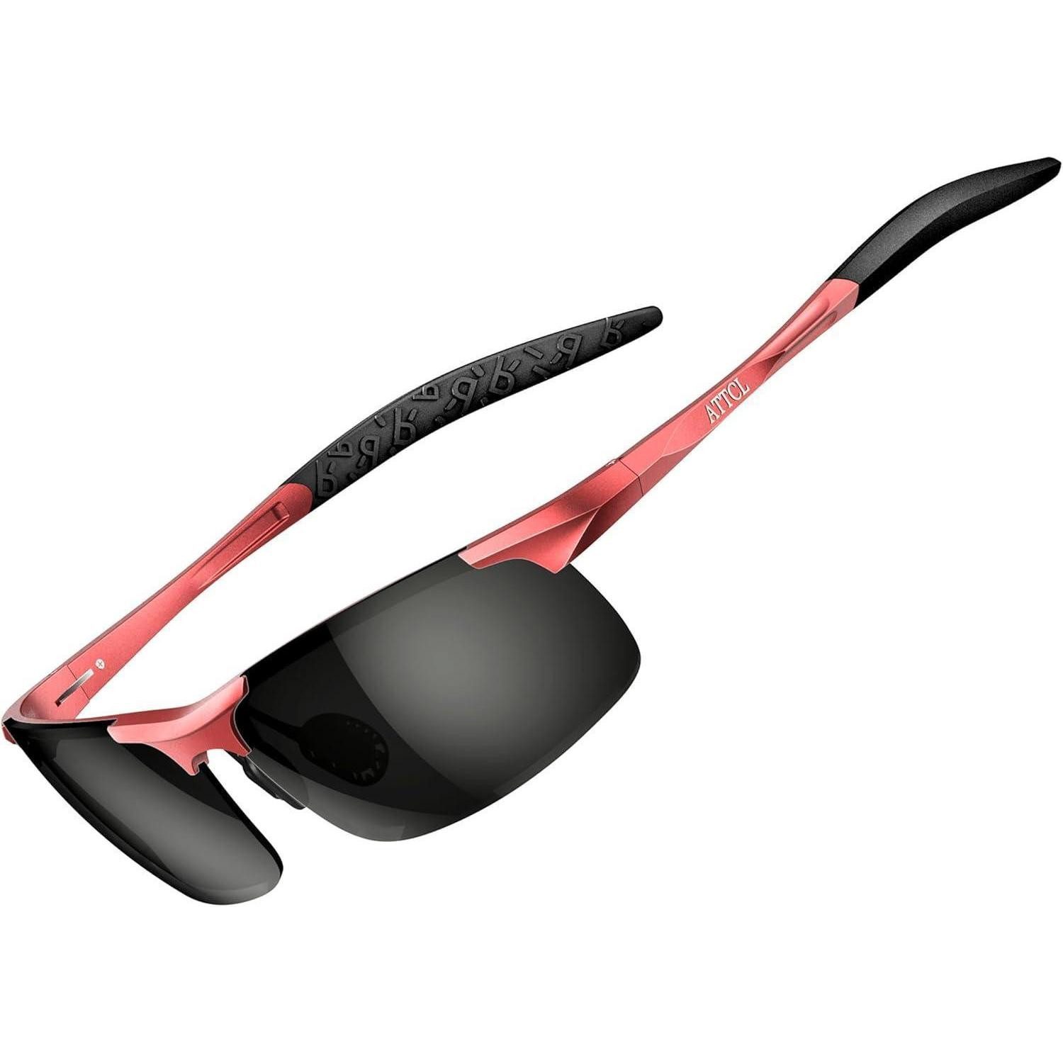 LuxusKollektion Sonnenbrille Sonnenbrille Herren Roter Rahmen Schwarze Linse (Nicht Verspiegelt) (1-St)