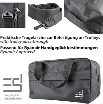EveryDay Safari Reiserucksack Handgepäck Reisetasche für Ryanair, Eurowings etc. 40x20x25cm 20L, Leicht und einfach