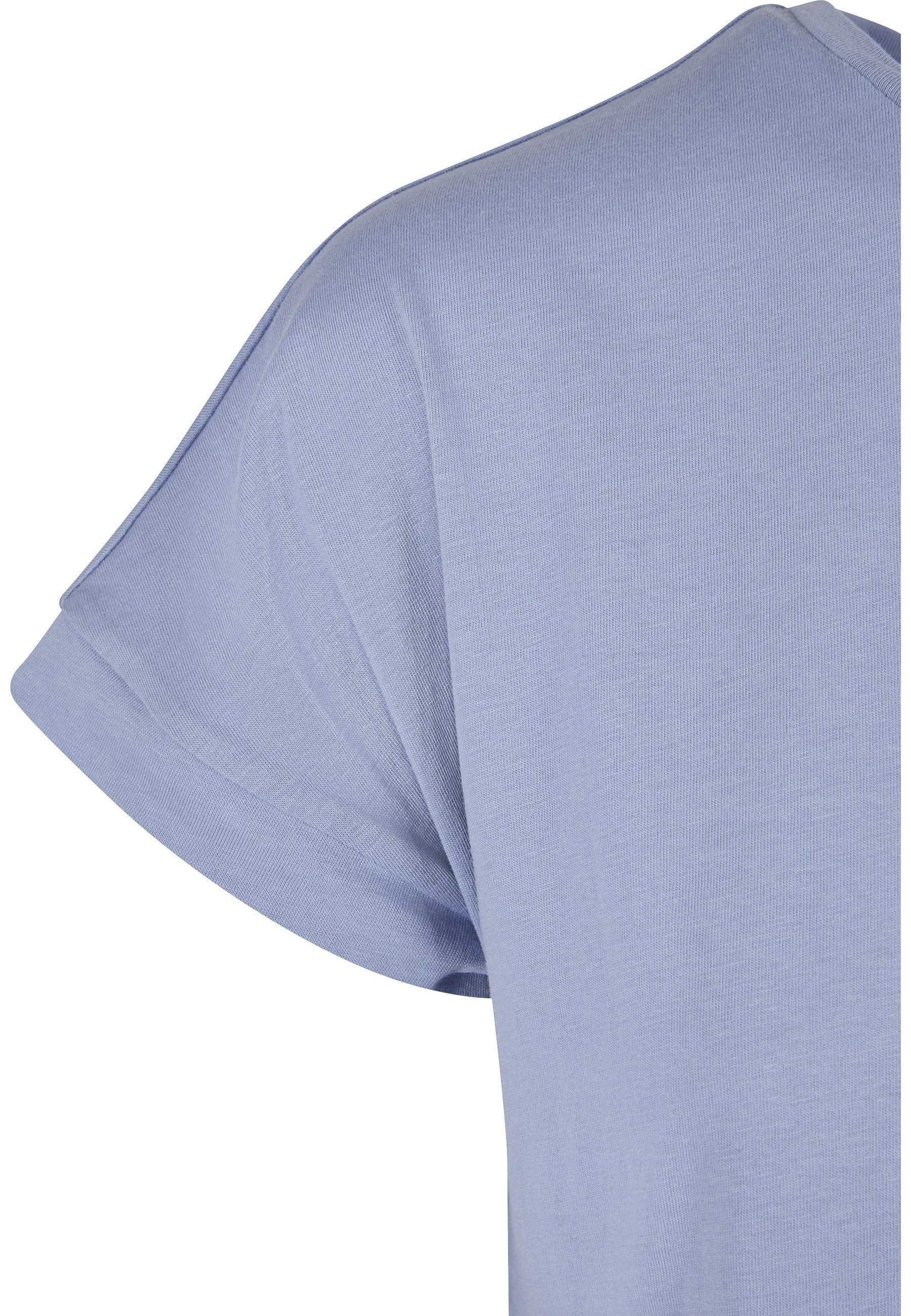 URBAN CLASSICS A-Linien-Kleid Urban Classics Damen Ladies Organic Empire Valance Tee Dress (1-tlg) – Bild 4 von 5