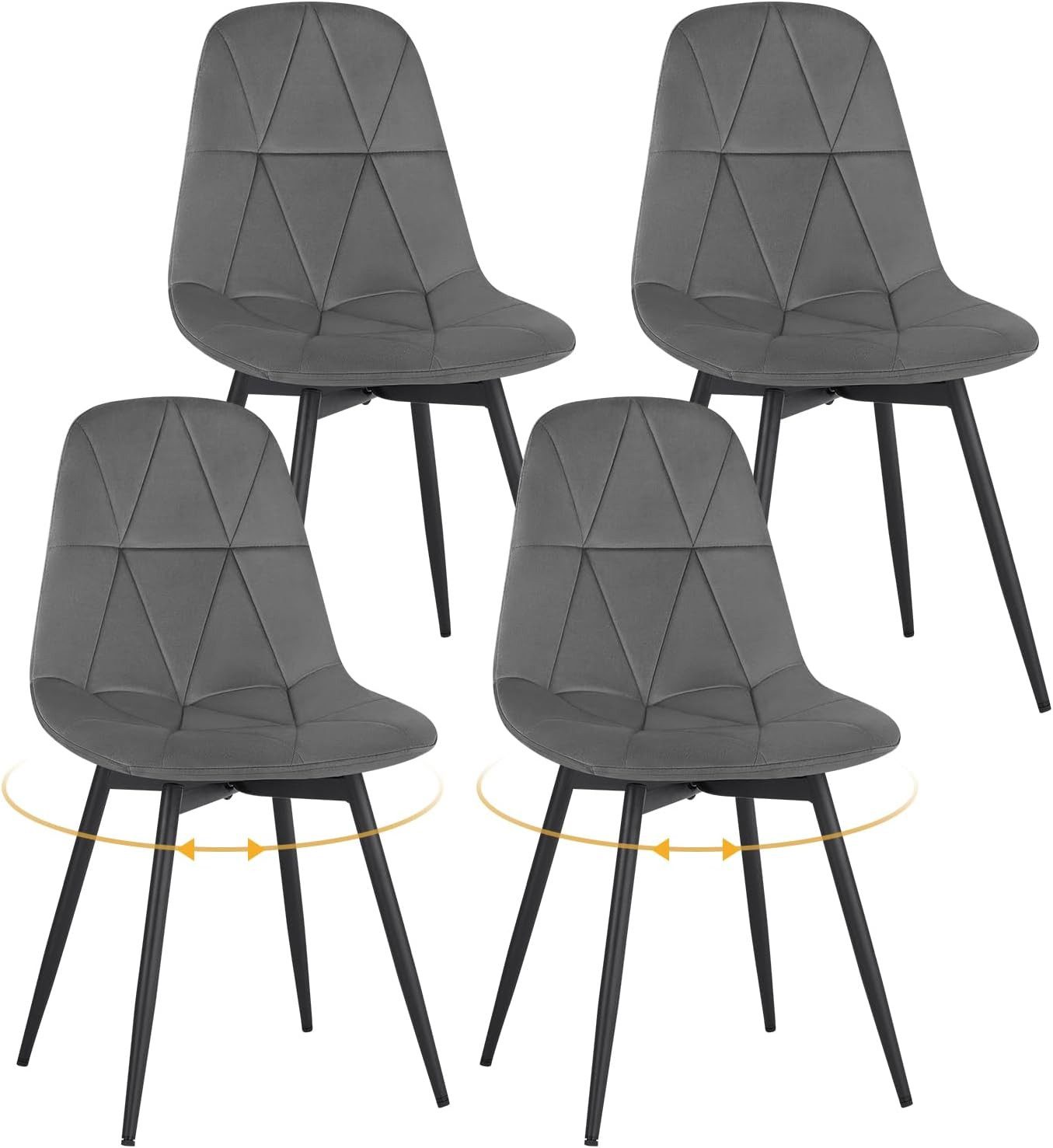 EUGAD Esszimmerstuhl (4 St), 4er Set, günstig online kaufen