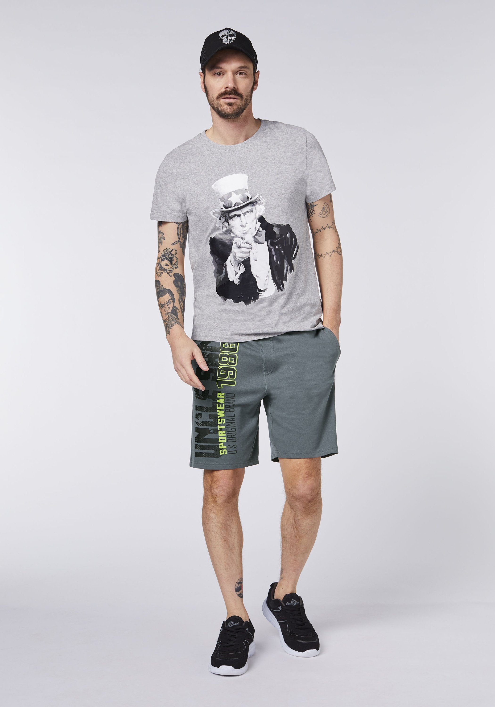 Sam Turbulence weicher aus Uncle Baumwollmischung 19-4215 Sweatshorts