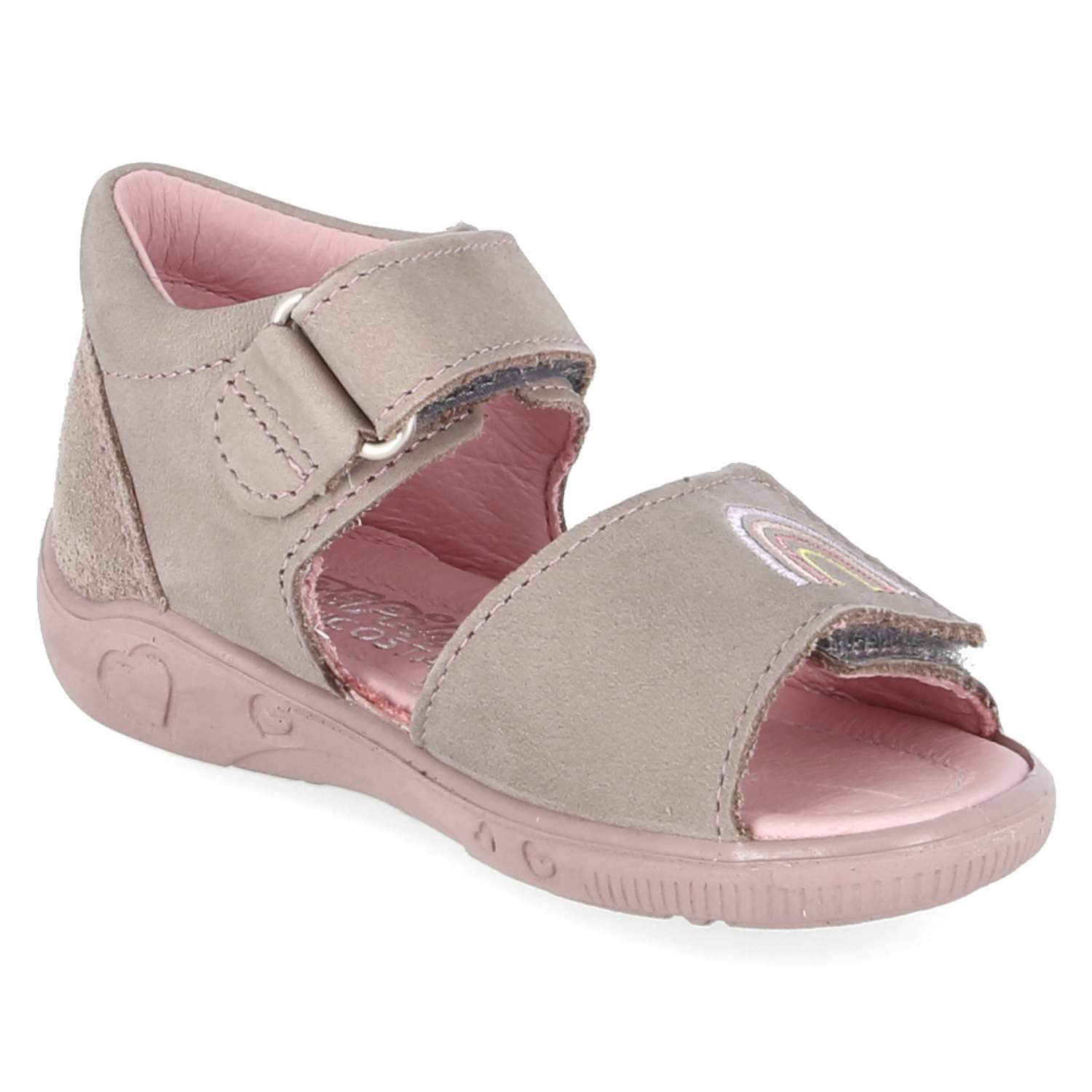 Pepino Pepino Klassische Sandalen 50 2202002/650 Mädchen Rauleder beige Sandalette – Bild 5 von 5